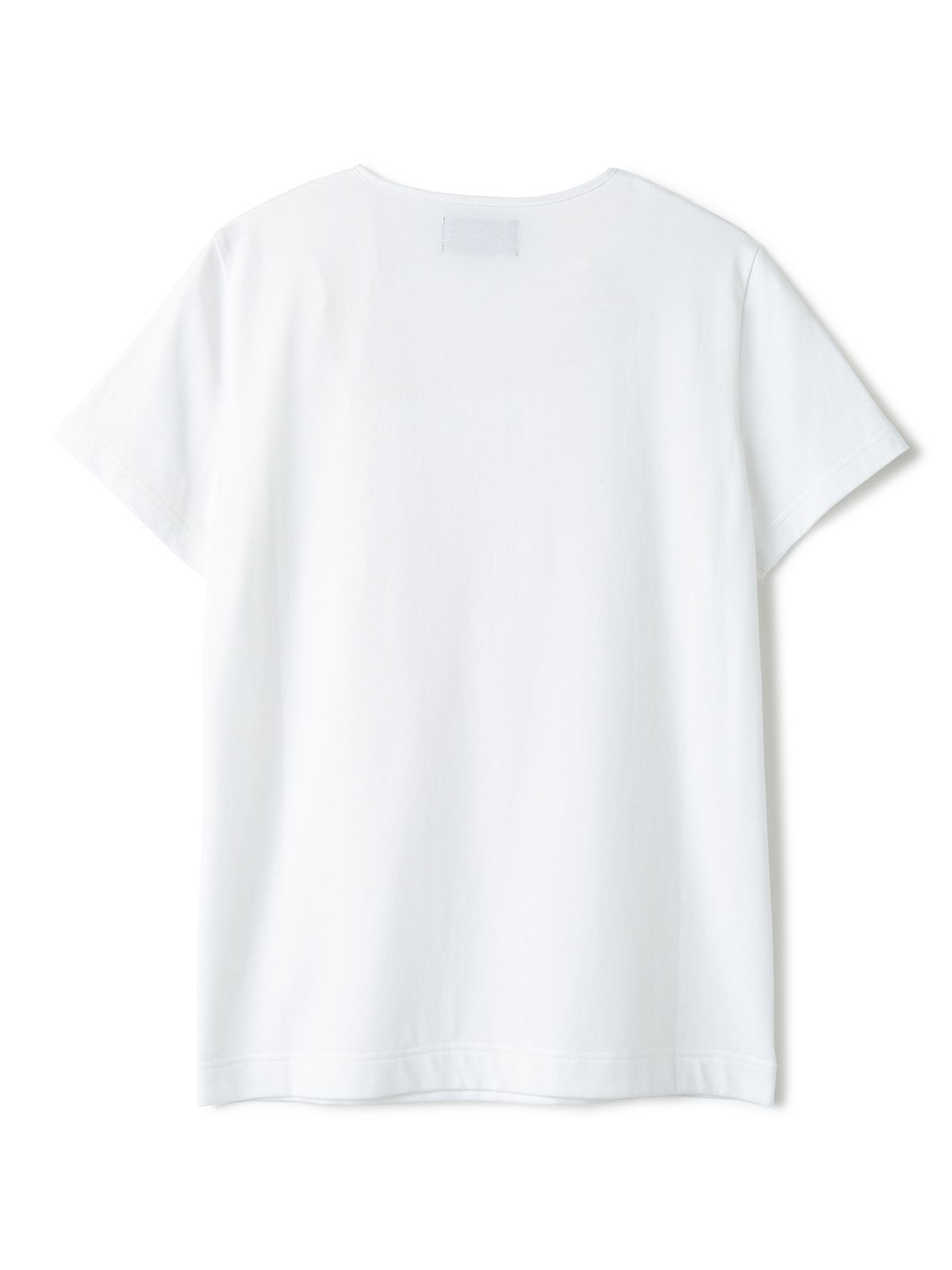 ribbon t-shirt / white