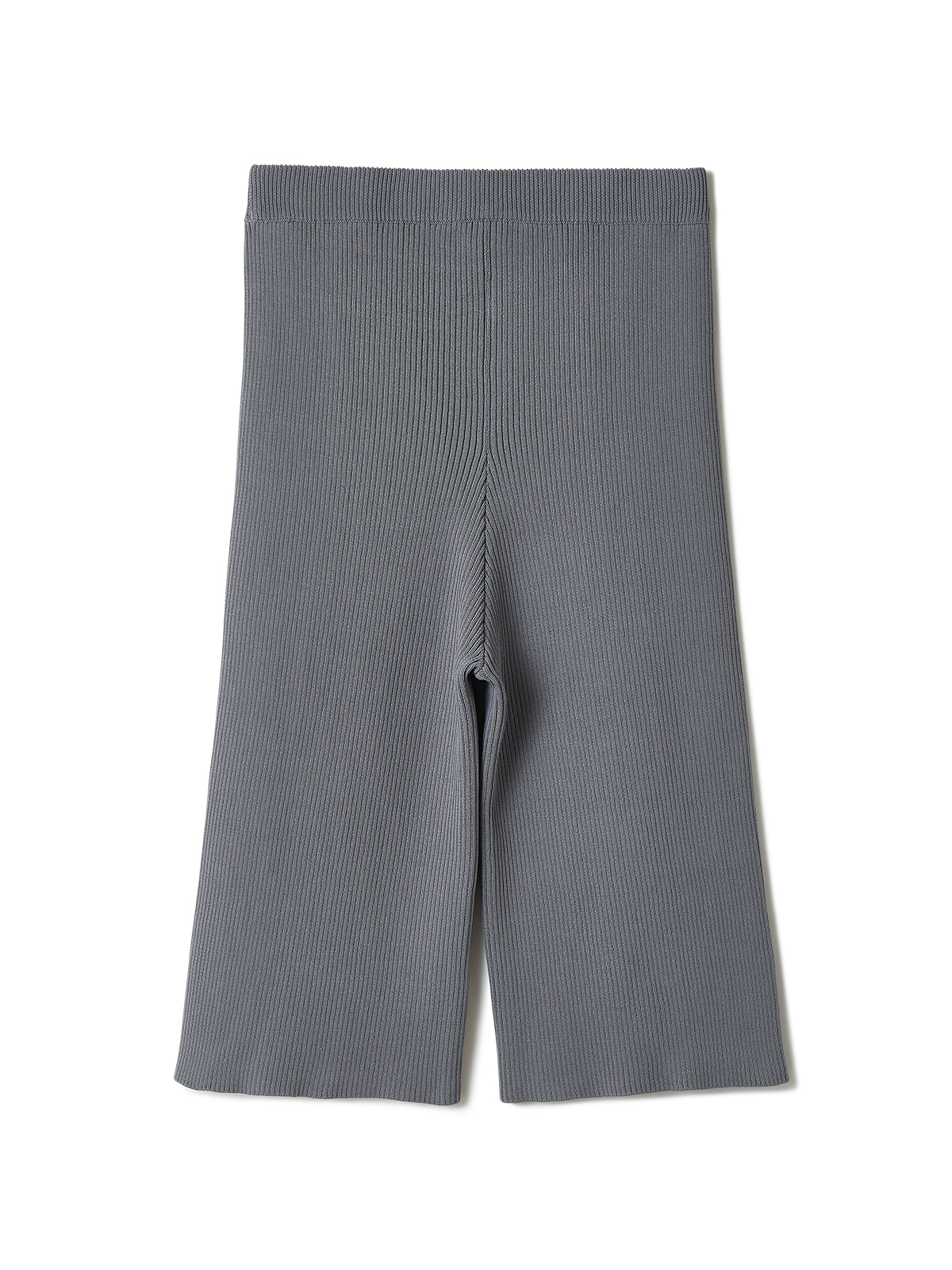 colored stitch slit knit short pants 詳細画像 gray 2