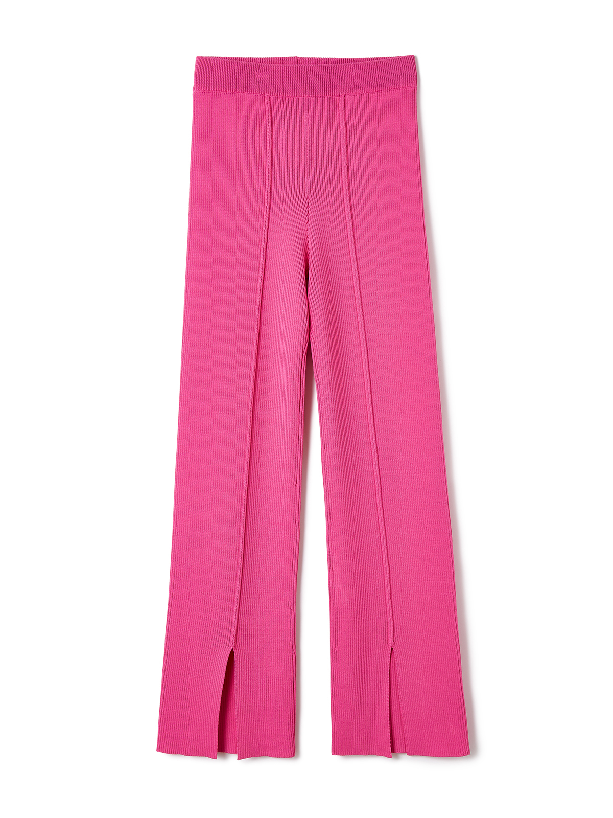 slit knit trousers 詳細画像 pink 1
