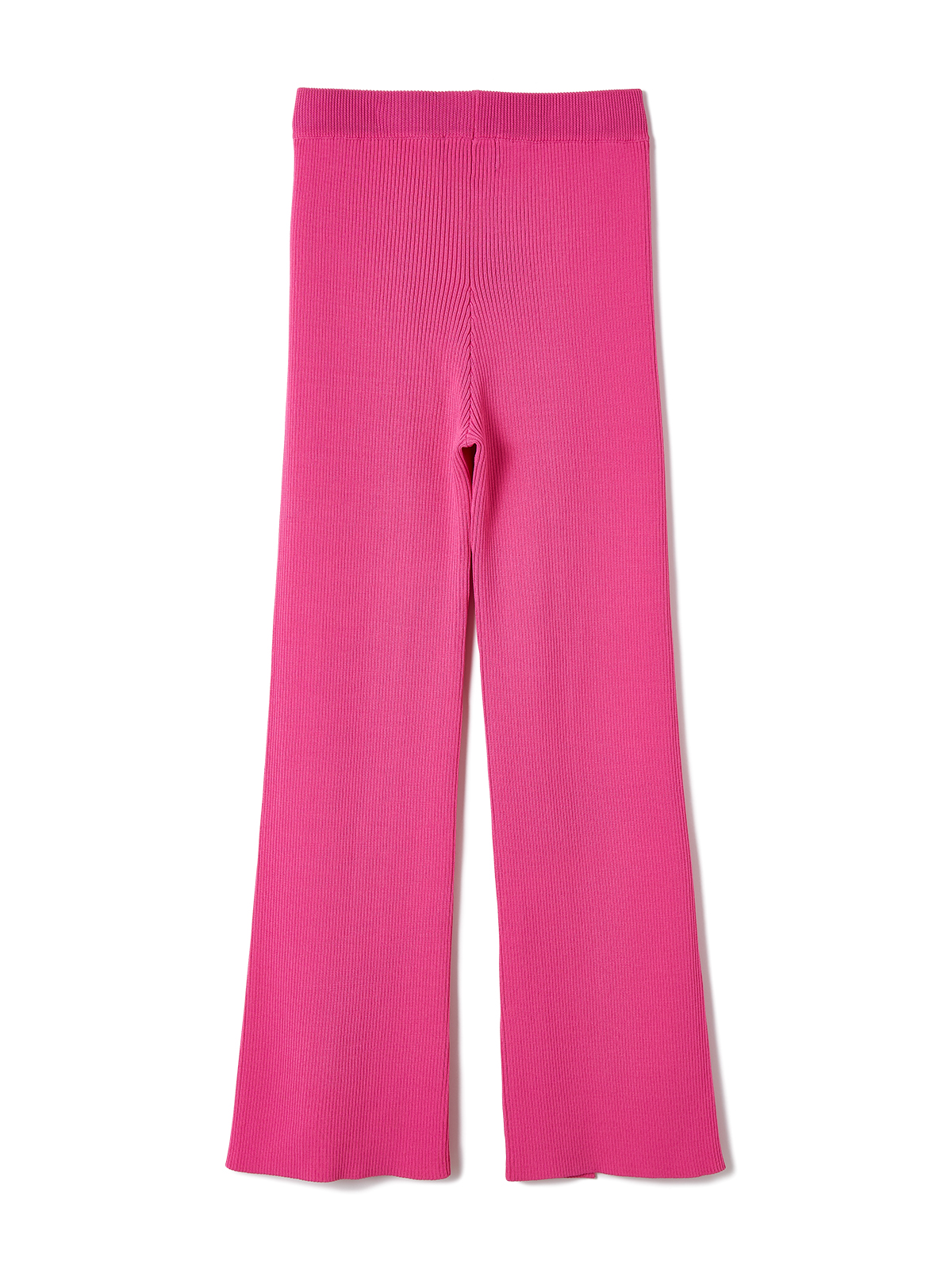slit knit trousers 詳細画像 pink 2