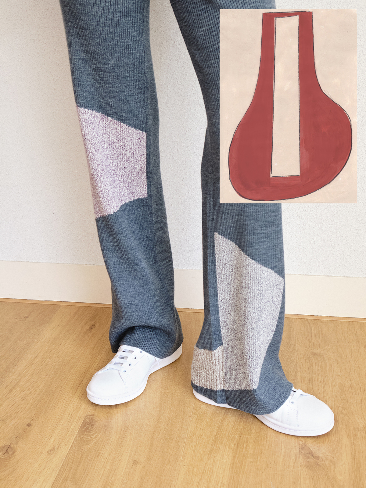 color palette trousers 詳細画像 gray 1