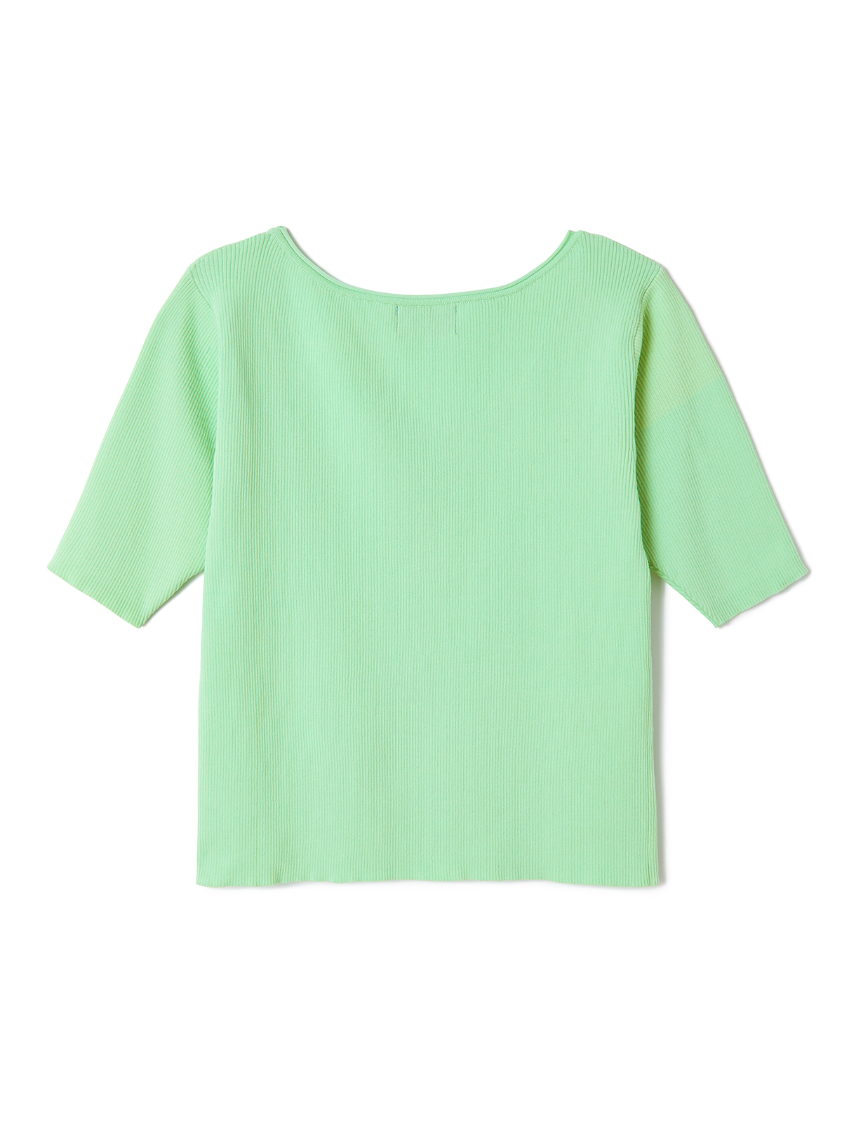 W knit top 詳細画像 green 2