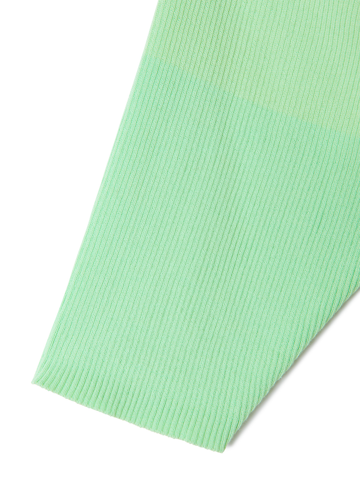W knit top 詳細画像 green 4