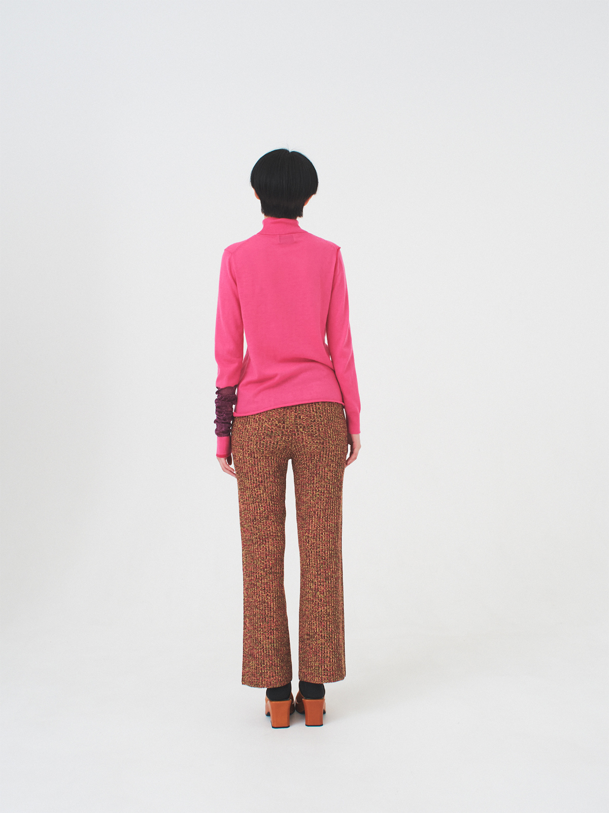 one long knit top 詳細画像 pink 9