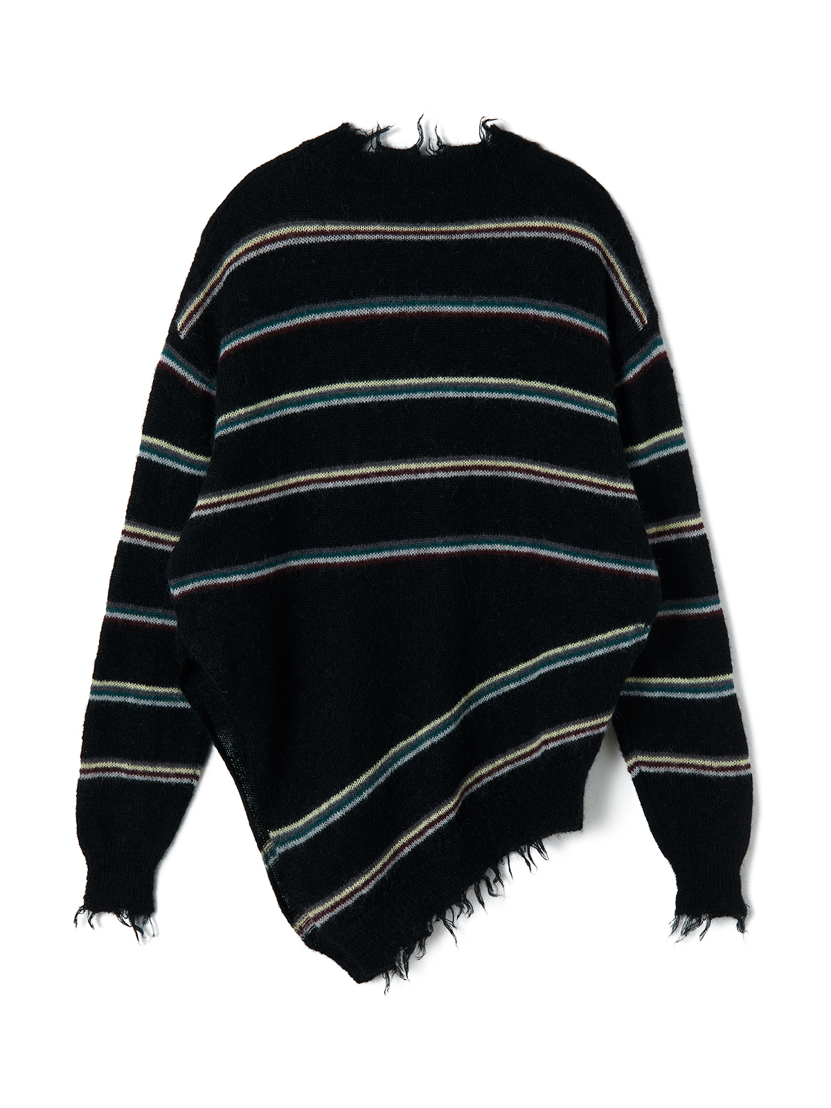 striped knit 詳細画像 black 2
