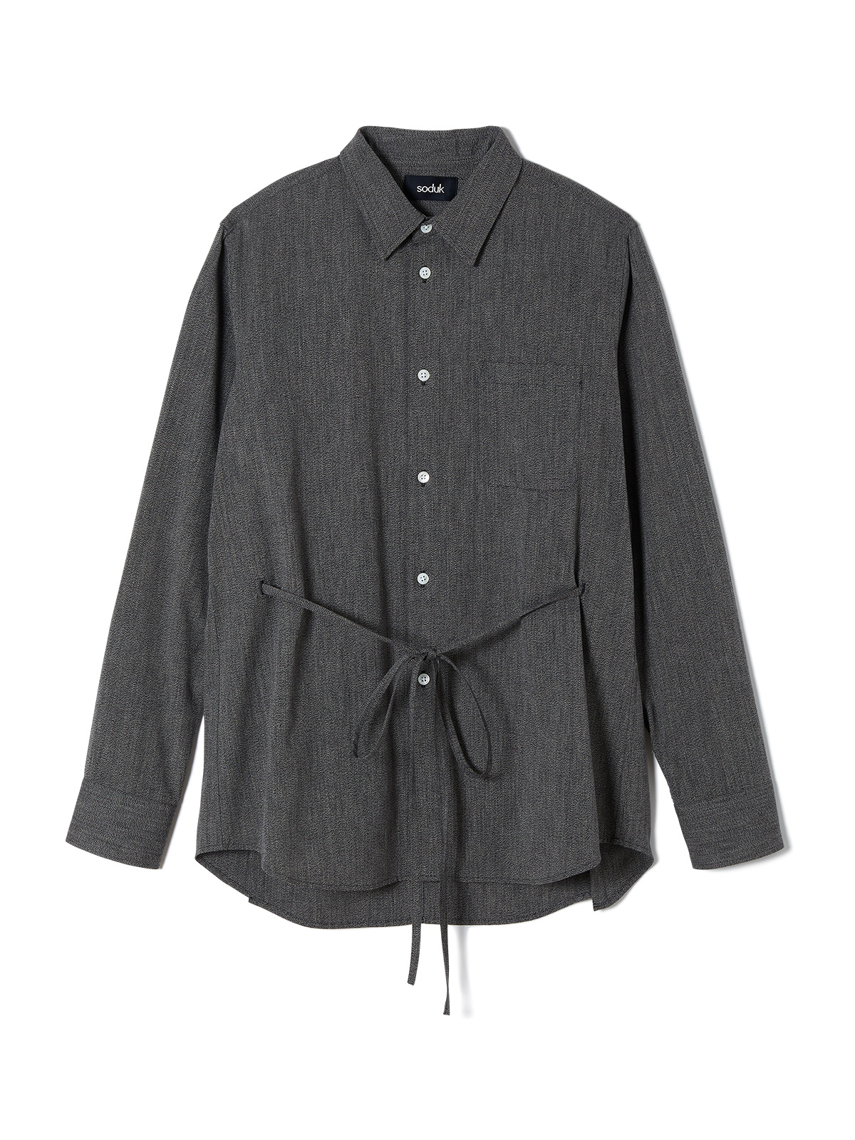 back open dress shirt