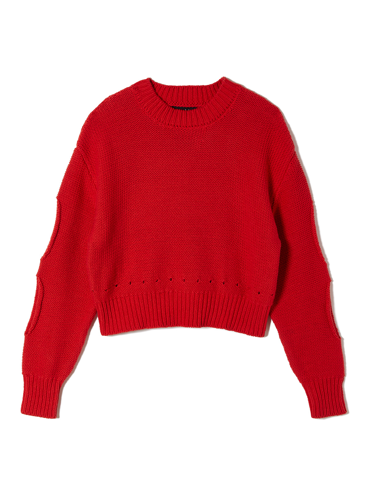 holes knit top