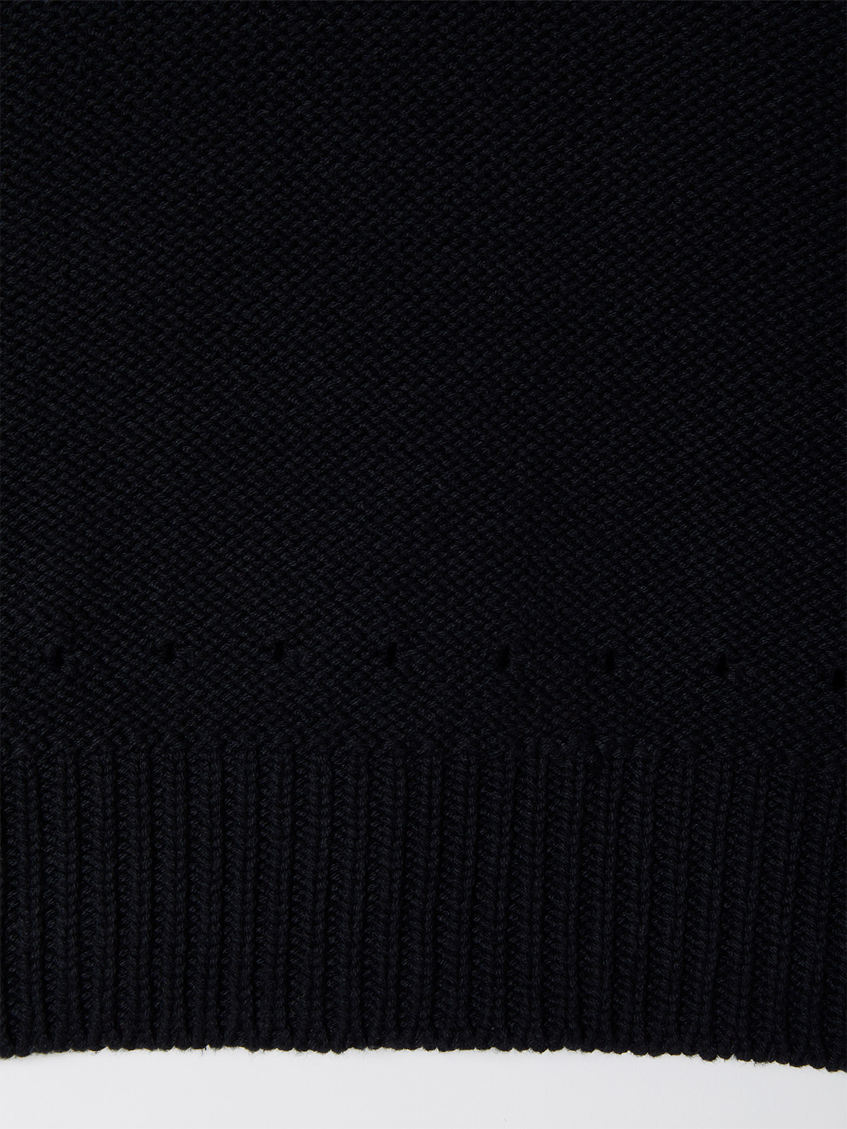 holes knit top 詳細画像 black 4