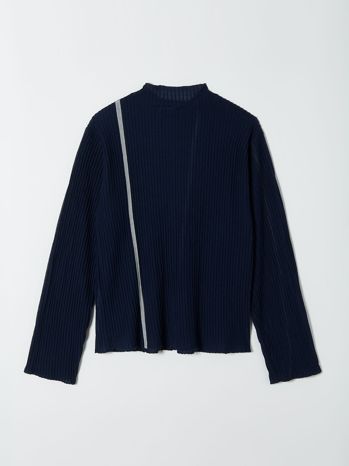 breeze knit top 詳細画像 navy 2