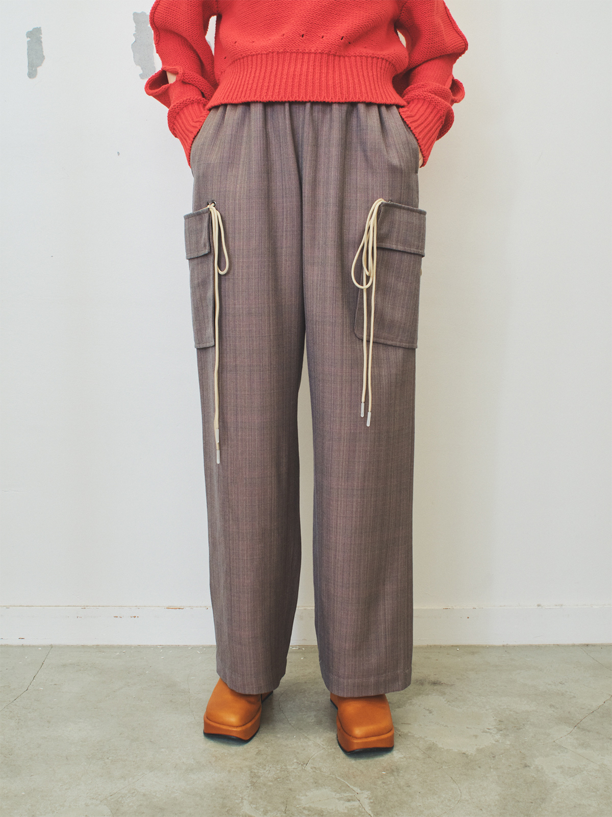 pockets easy trousers 詳細画像 mix 2