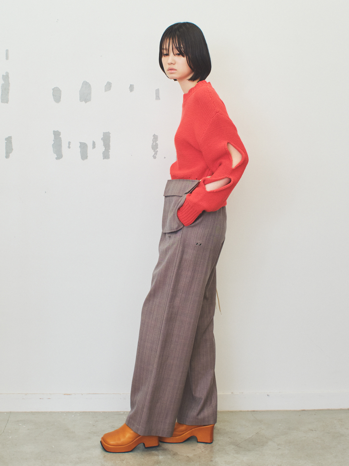 pockets easy trousers 詳細画像 mix 7