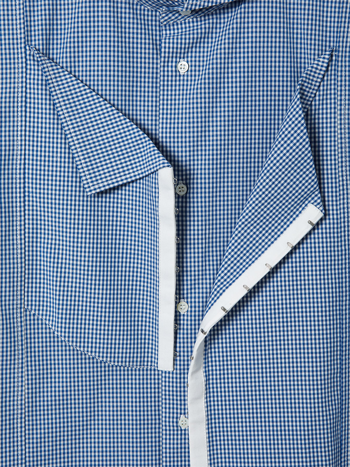 vintage dress shirt 詳細画像 blue 3
