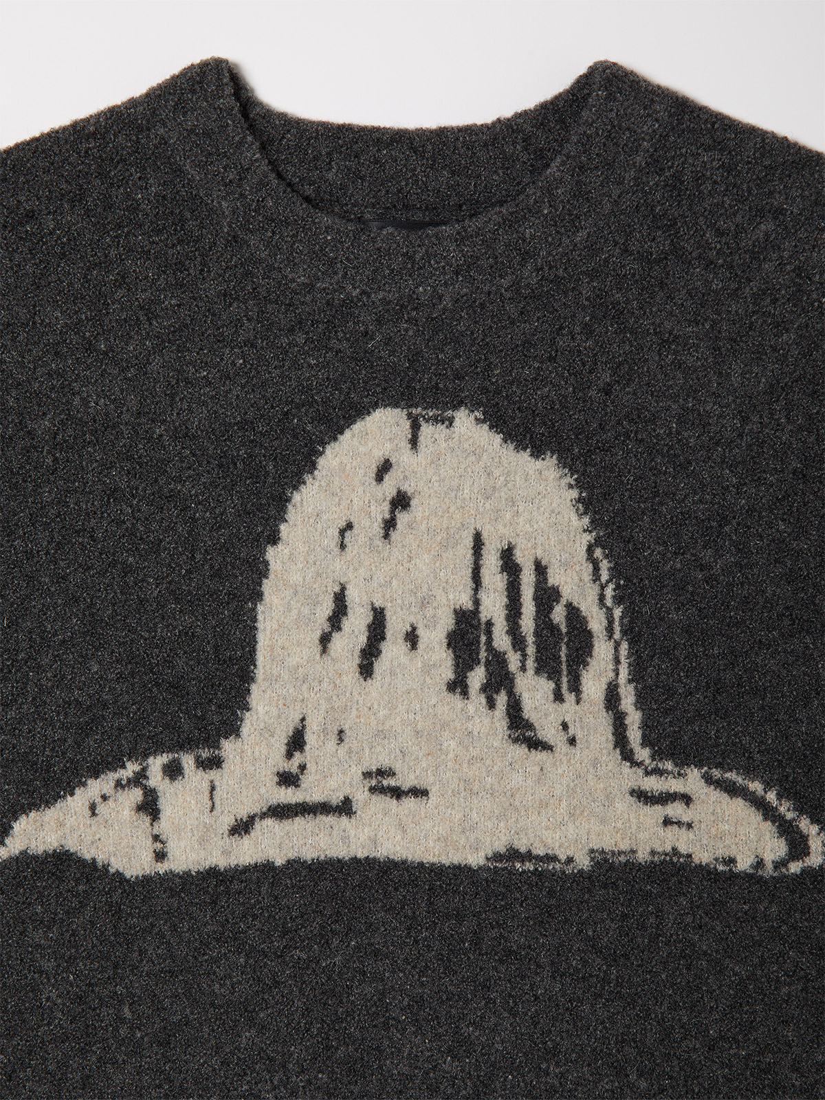 painter's hat knit top 詳細画像 gray 3