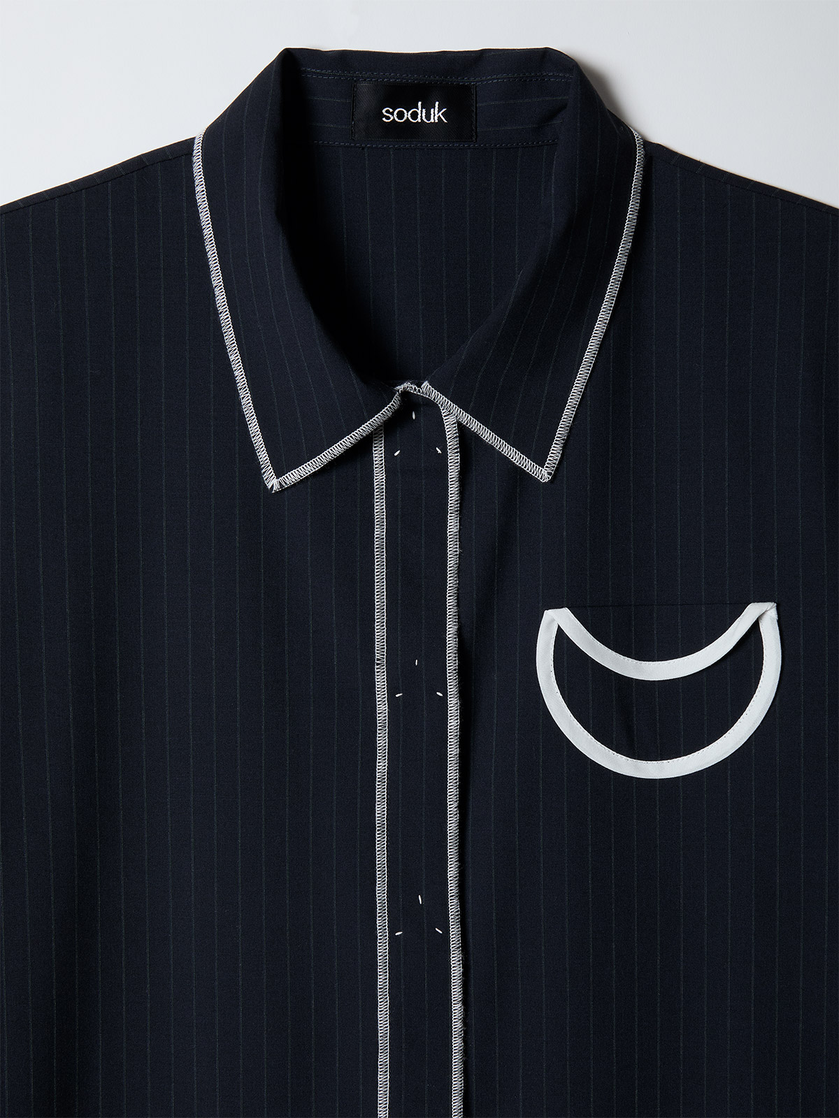 circle pocket jumpsuit 詳細画像 navy 3