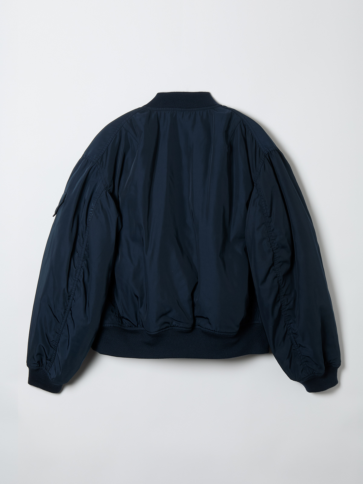 double zip ma-1 jacket 詳細画像 navy 2