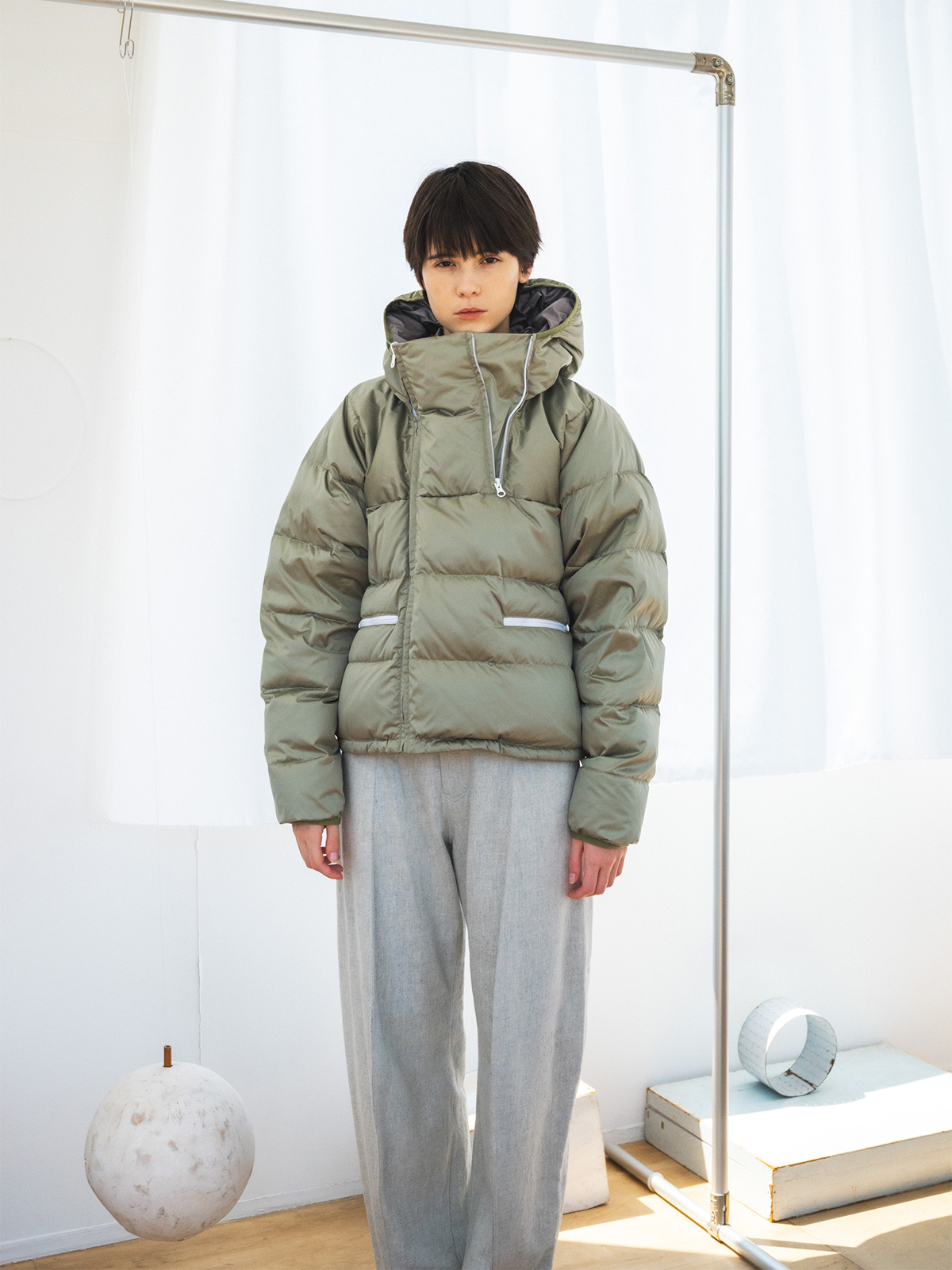 reversible down jacket