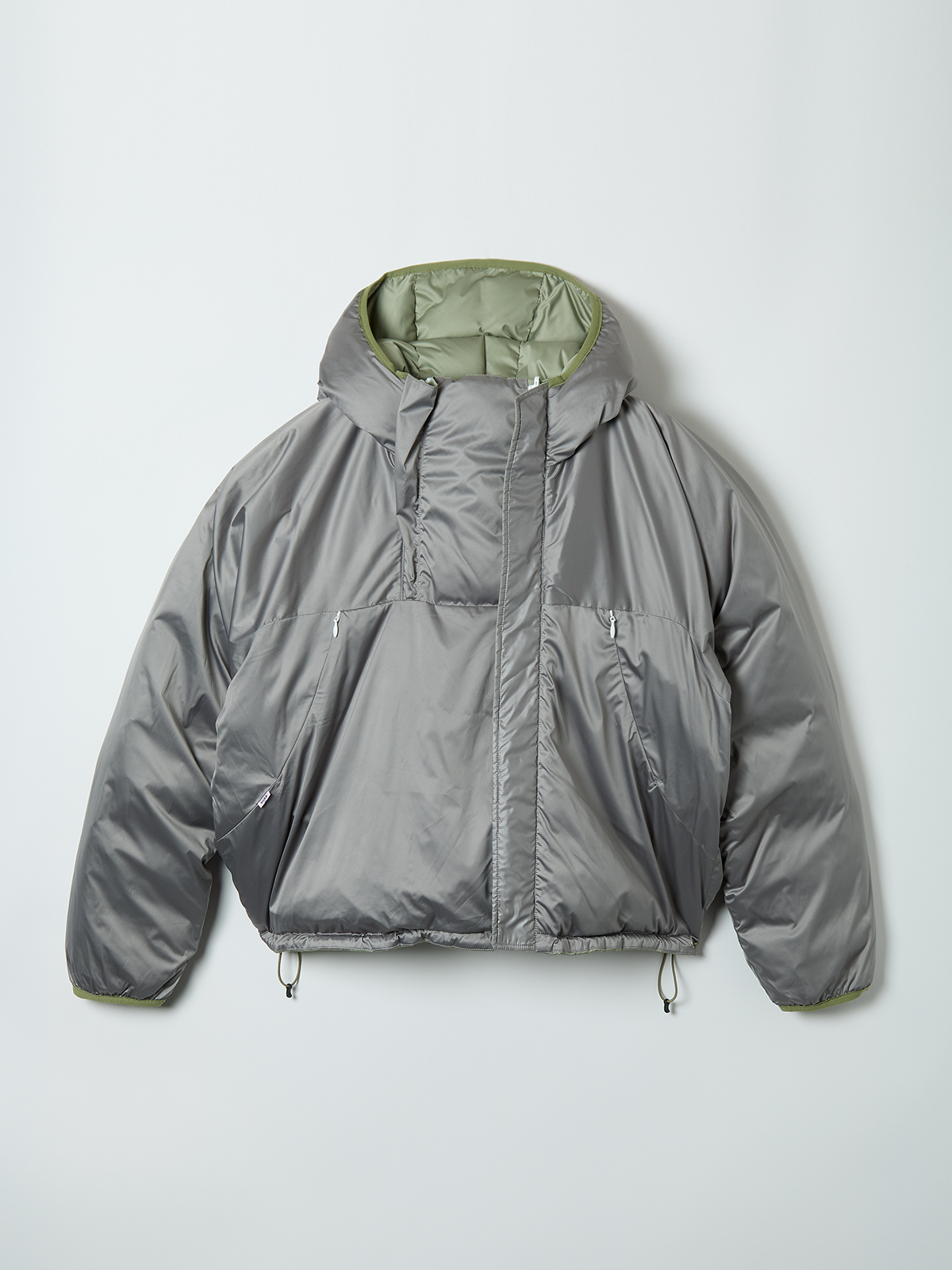 reversible down jacket 詳細画像 gray 3