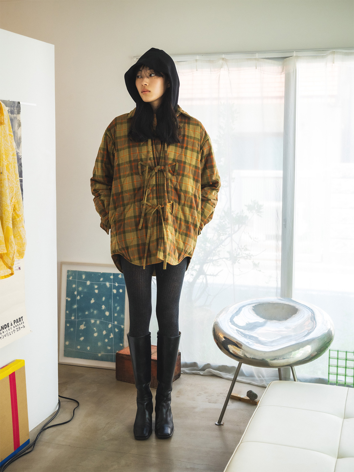 puffy ribbon jacket