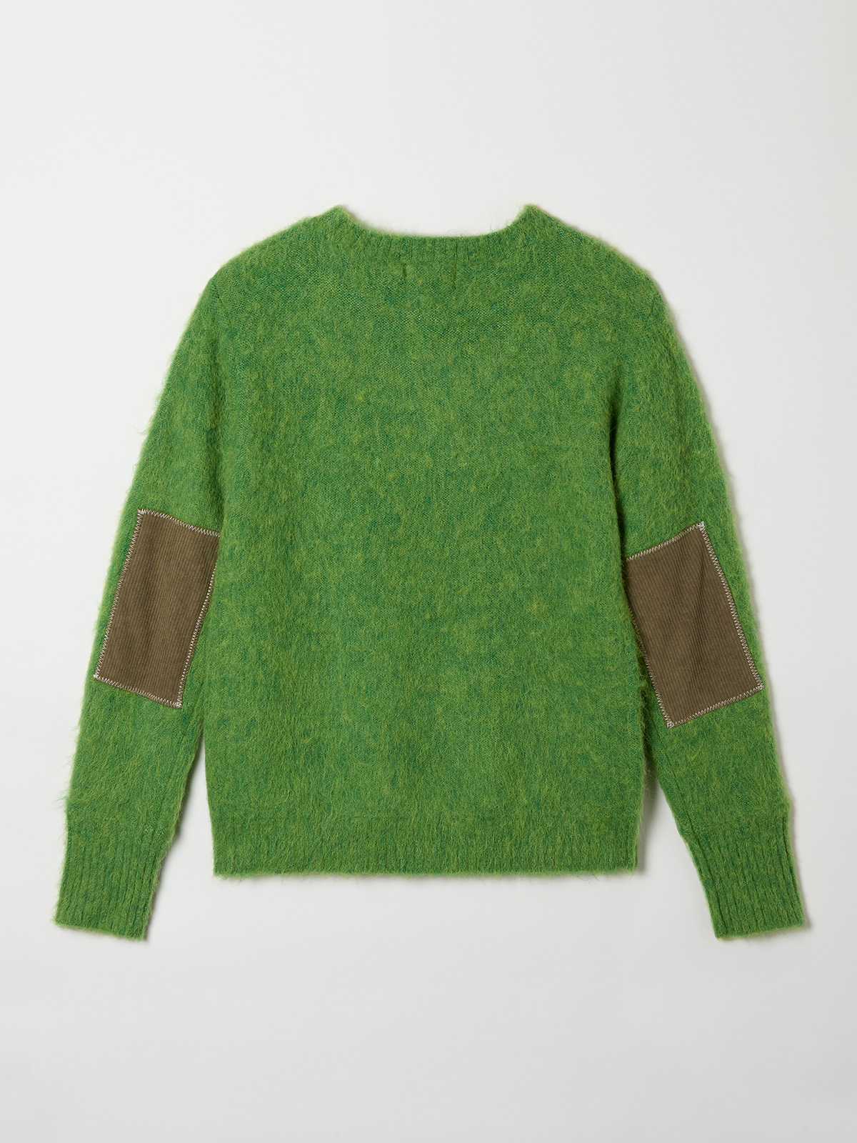 holes knit sweater 詳細画像 green 2