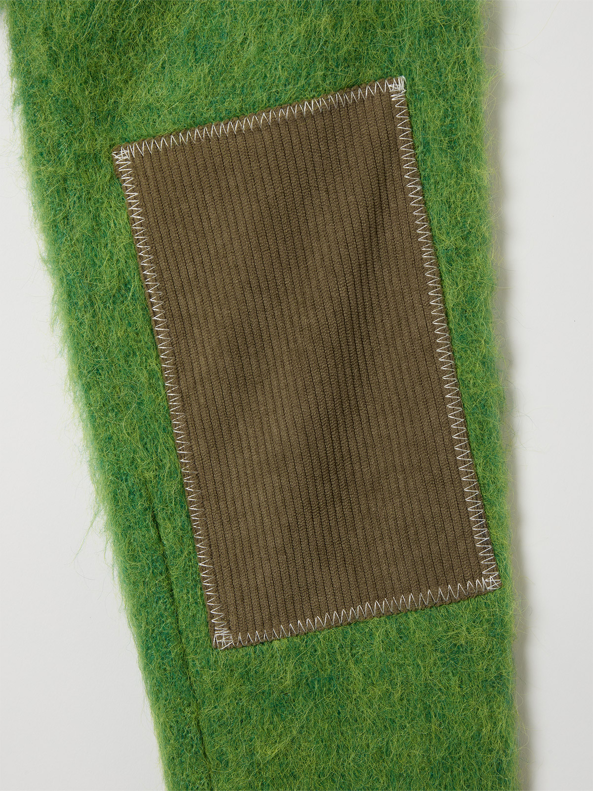 holes knit sweater 詳細画像 green 3