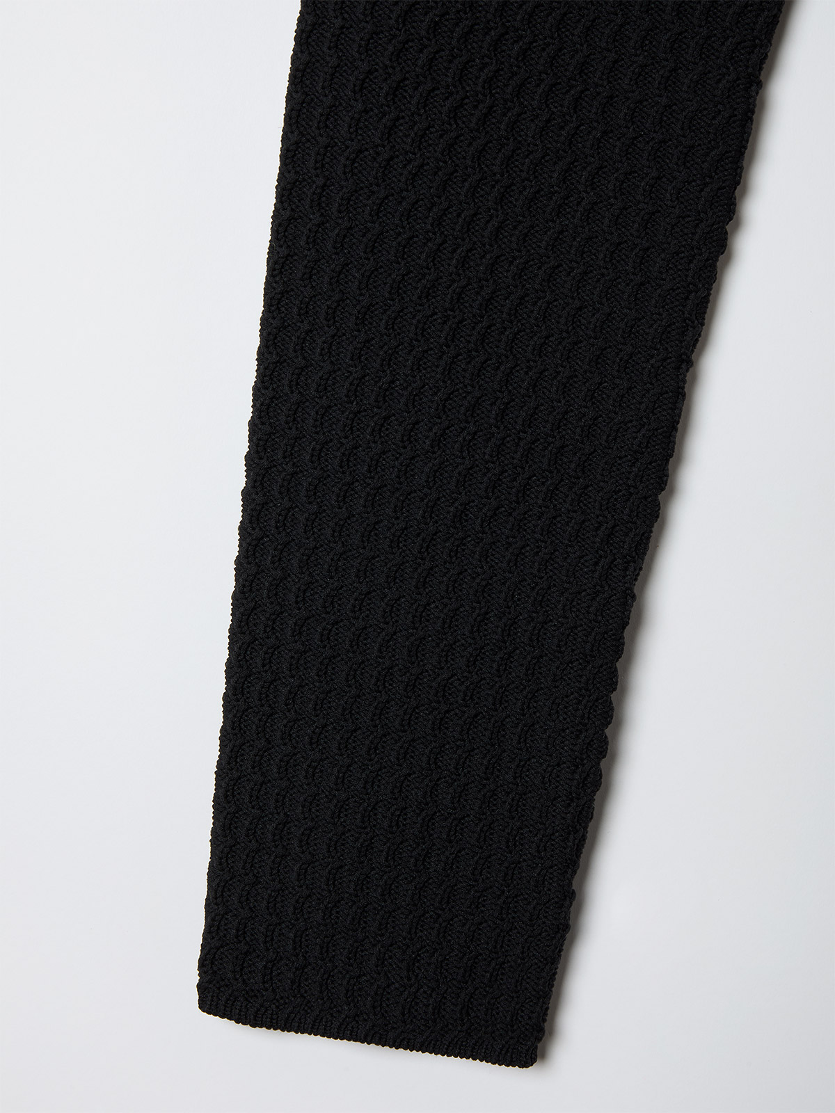 knit polo one piece  詳細画像 black 4