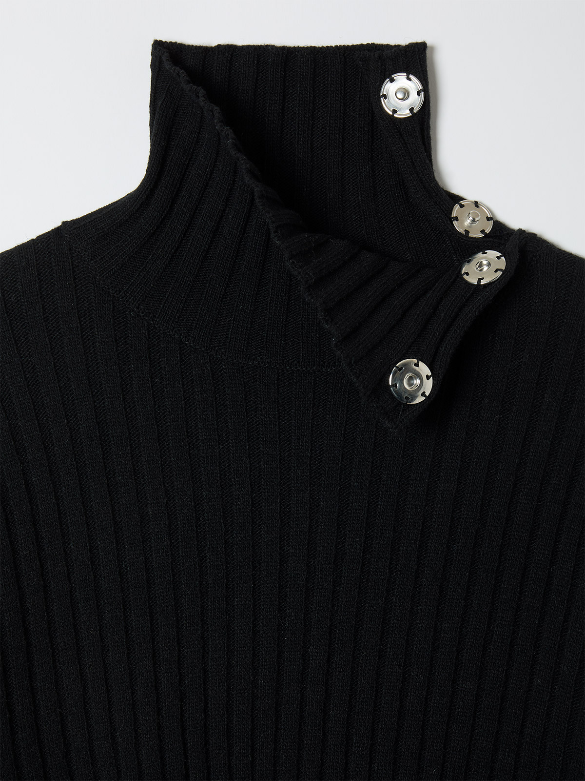 cut cut knit sweater 詳細画像 black 3