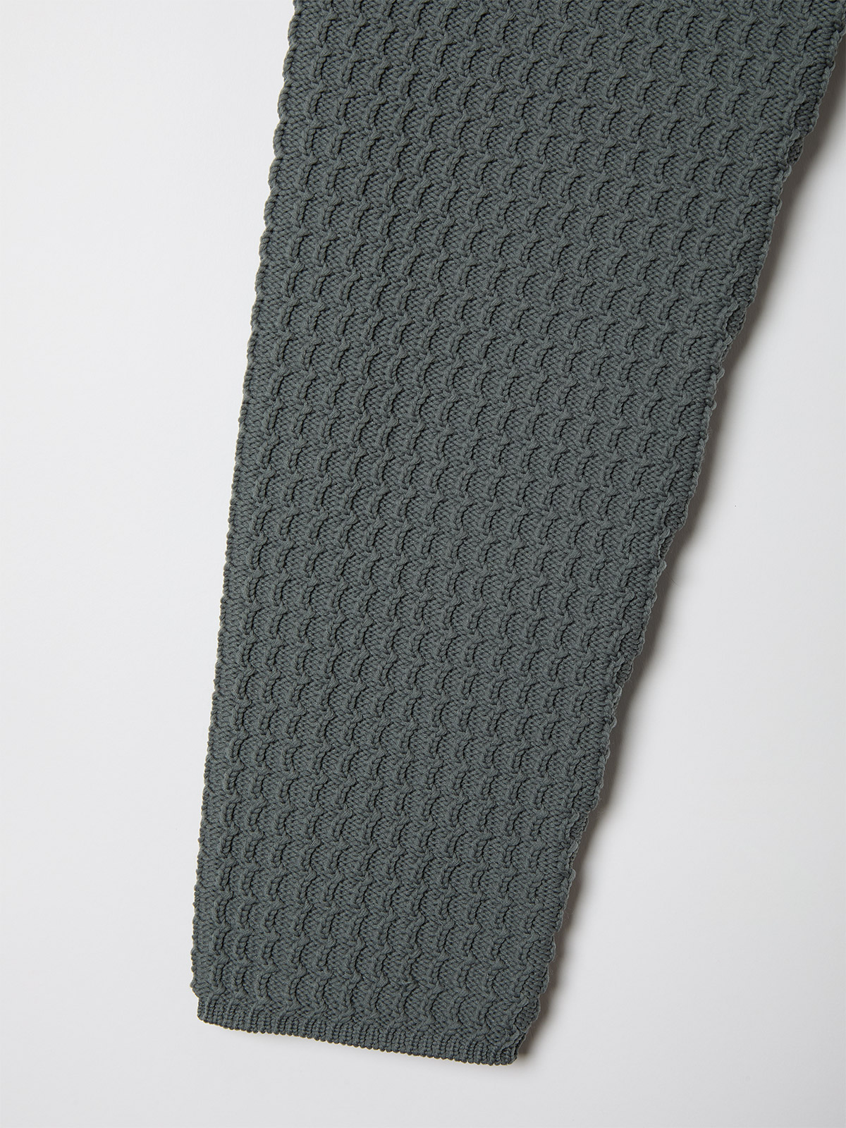 knit polo top 詳細画像 gray 4