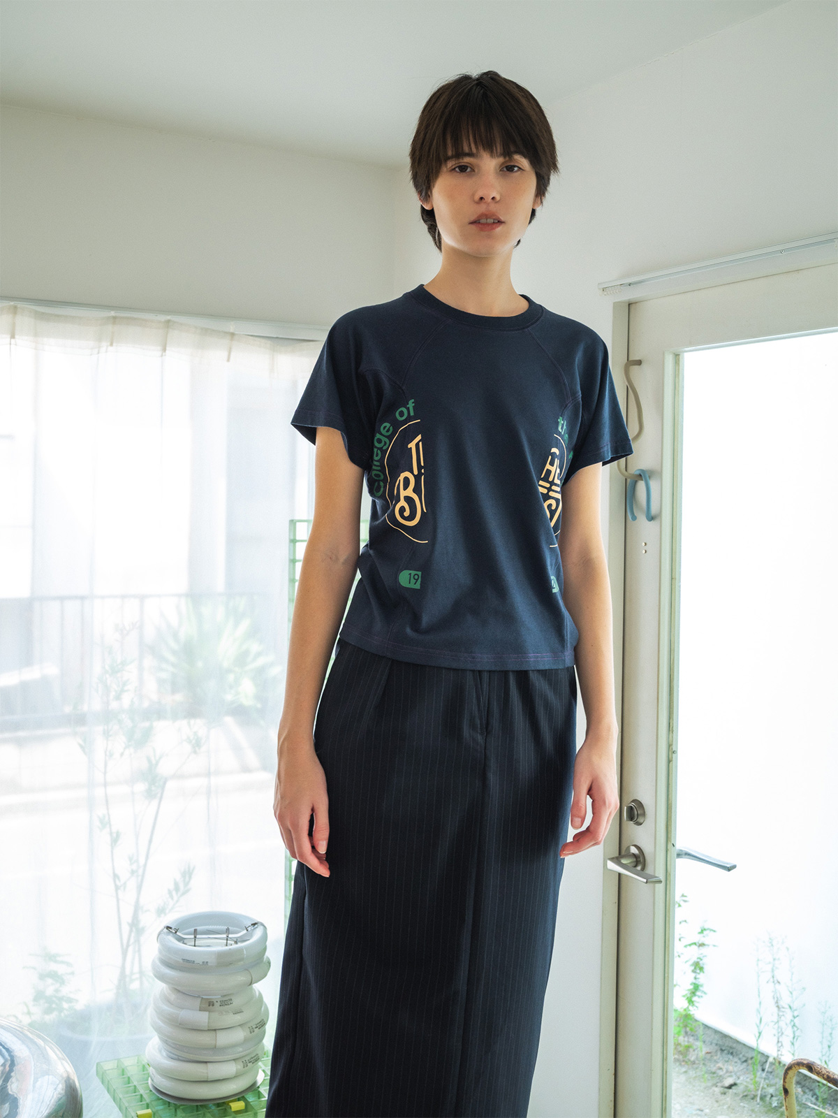 the best college t-shirt 詳細画像 navy 2
