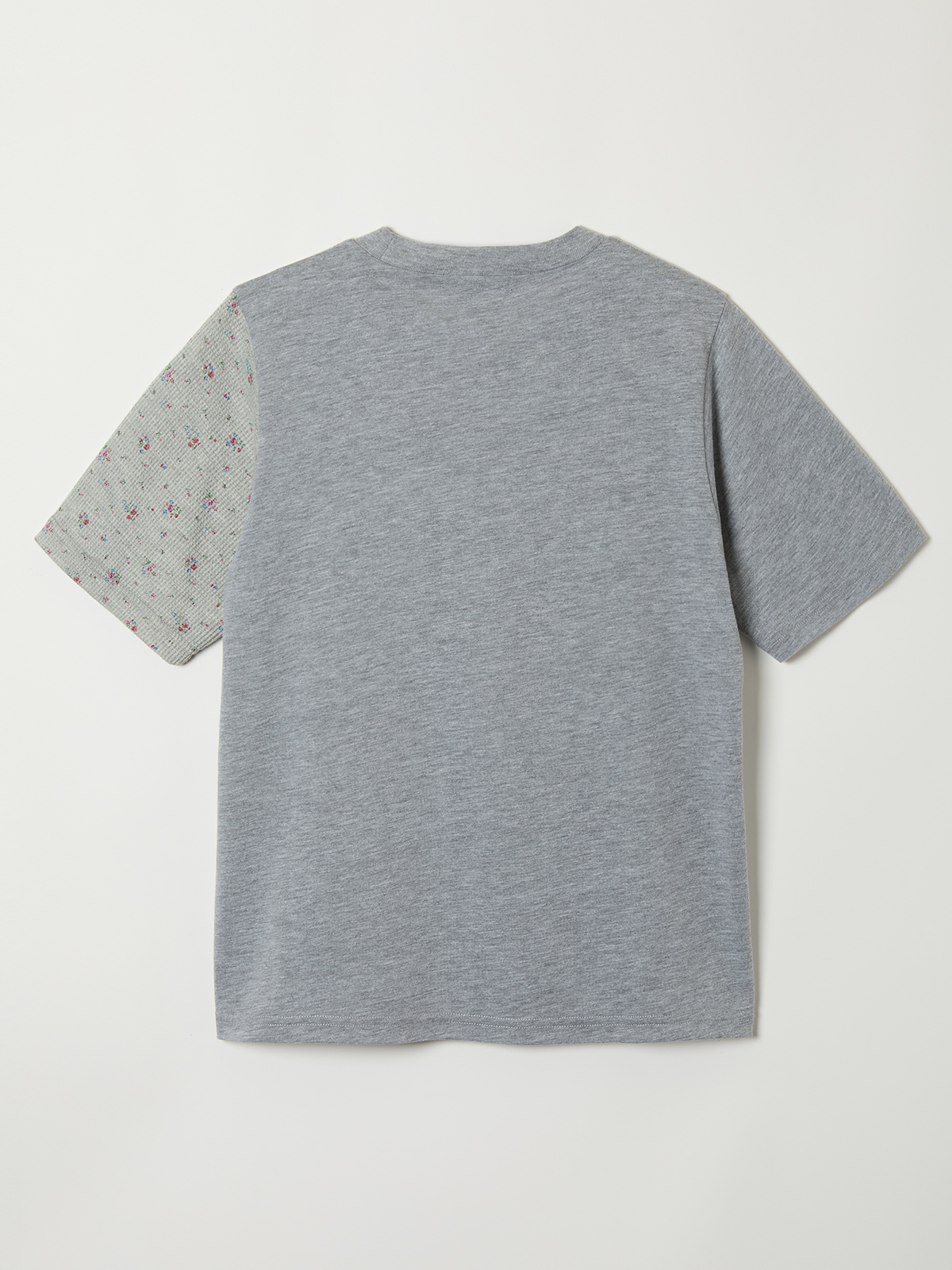 flower t-shirt 詳細画像 gray 2