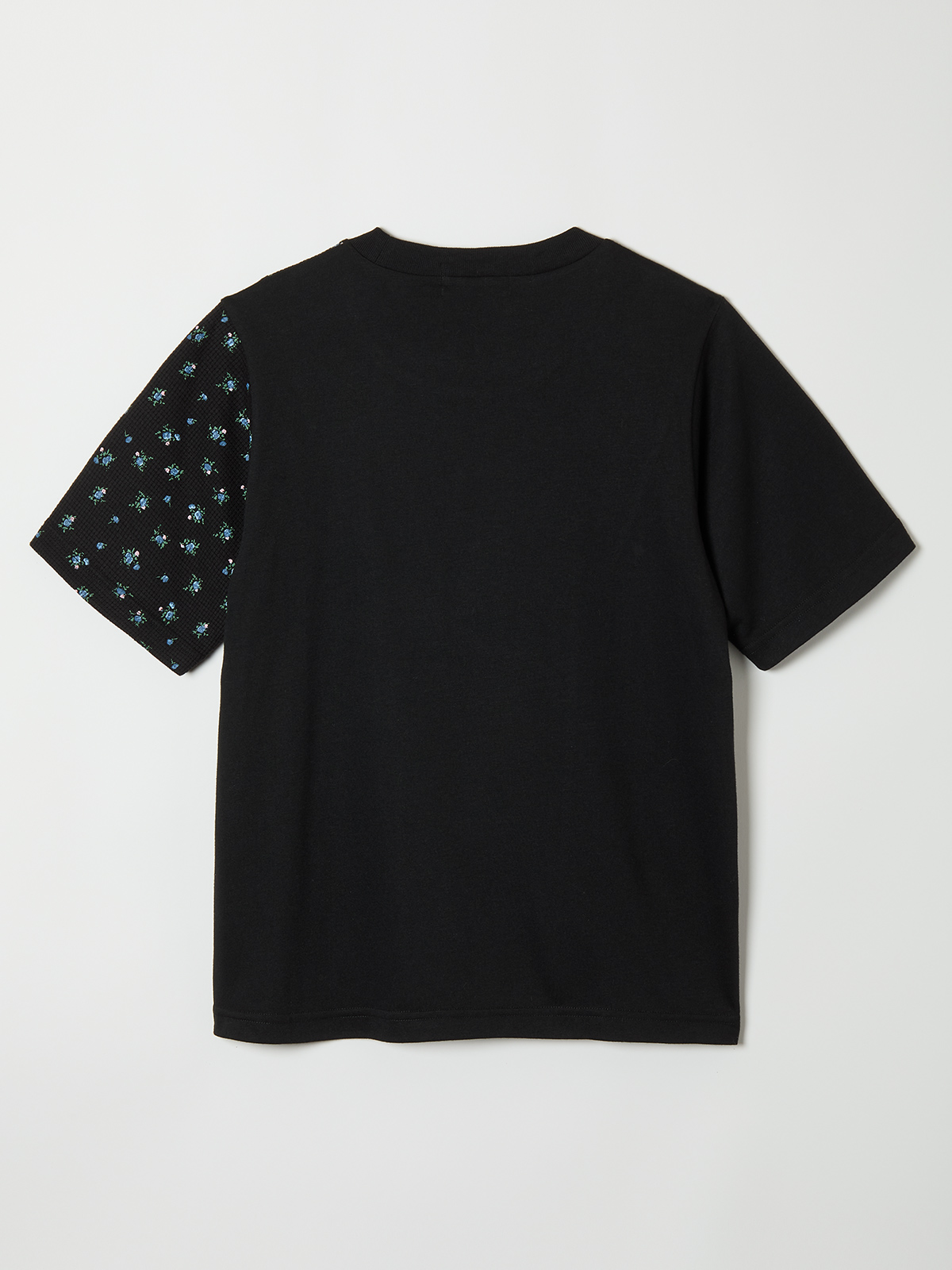 flower t-shirt 詳細画像 black 2