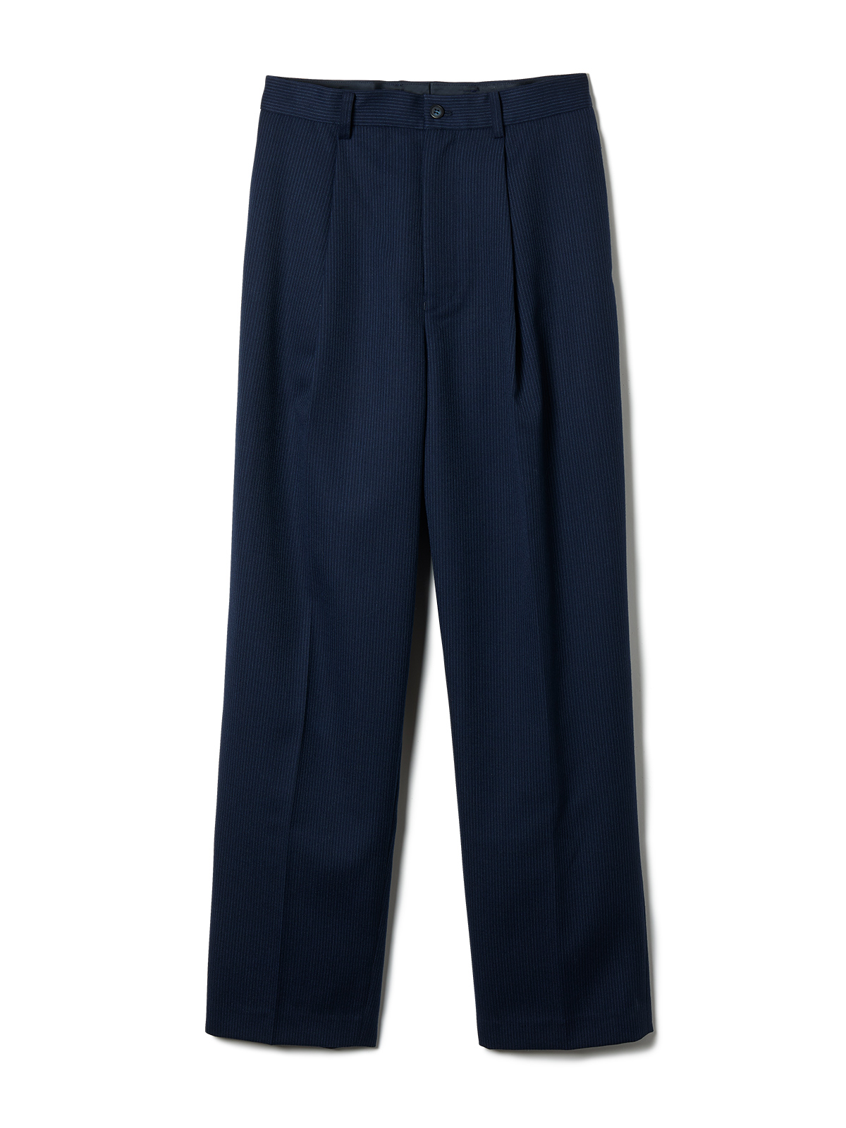 back pleated trousers