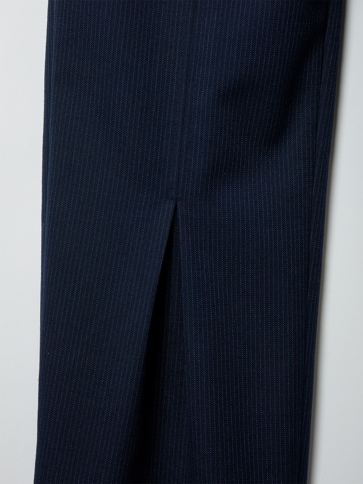 back pleated trousers 詳細画像 navy 4