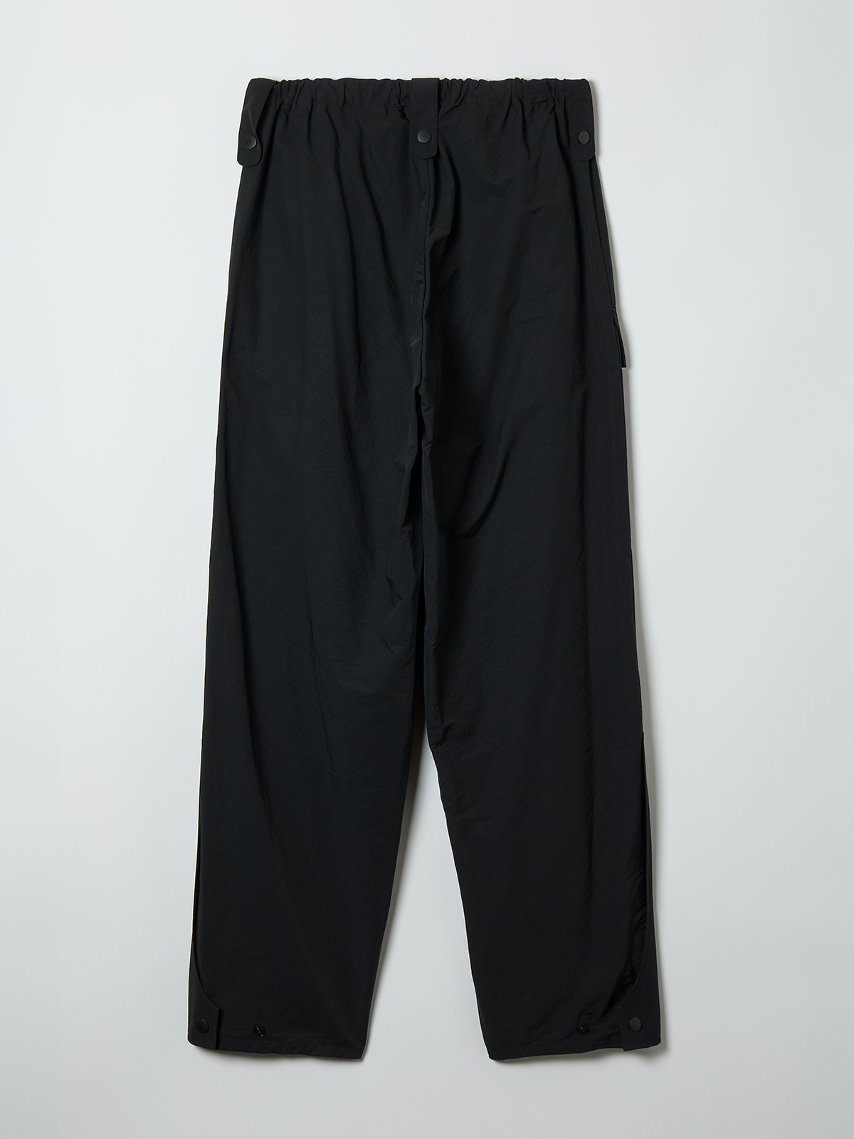 parachute wide trousers 詳細画像 black 2