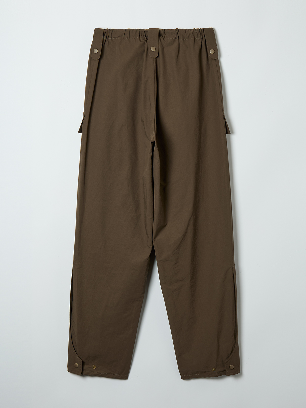 parachute wide trousers 詳細画像 khaki 2