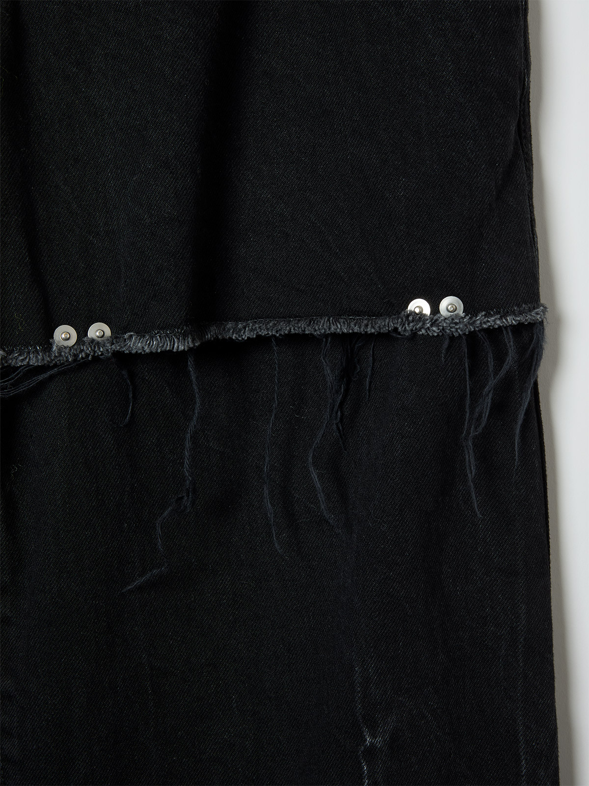 dots work denim trousers 詳細画像 black 4