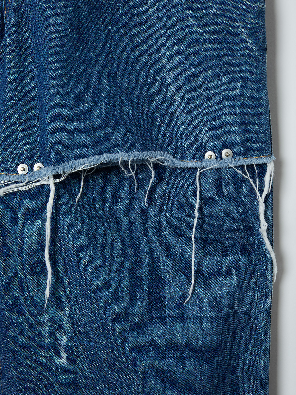 dots work denim trousers 詳細画像 blue 4