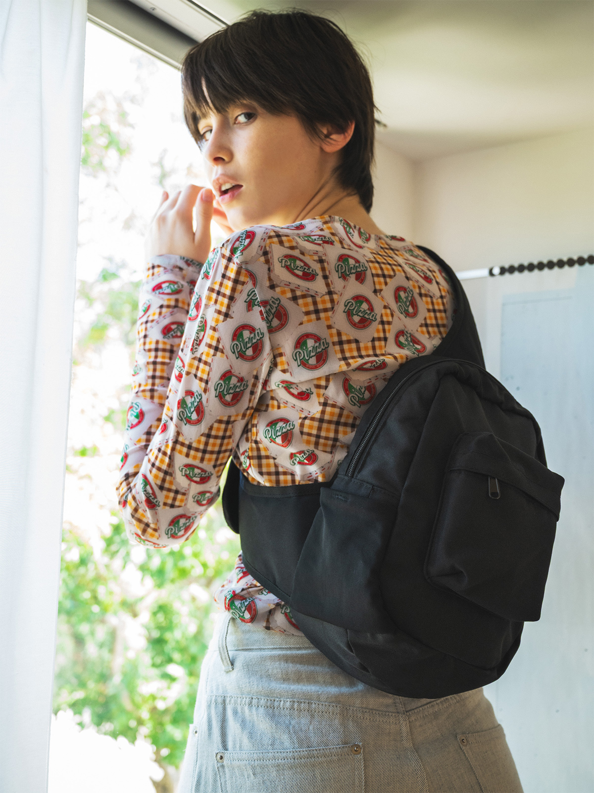 strap body bag 詳細画像 black 2