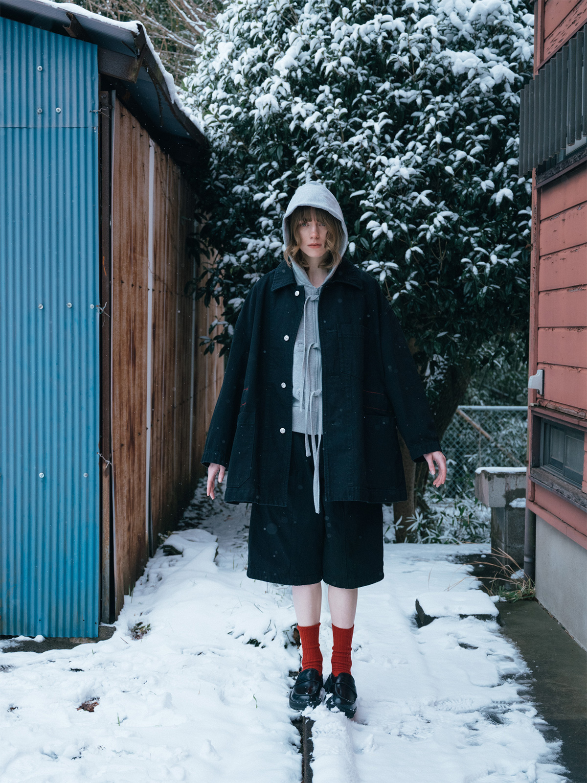 bigger bigger denim jacket 詳細画像 black 7