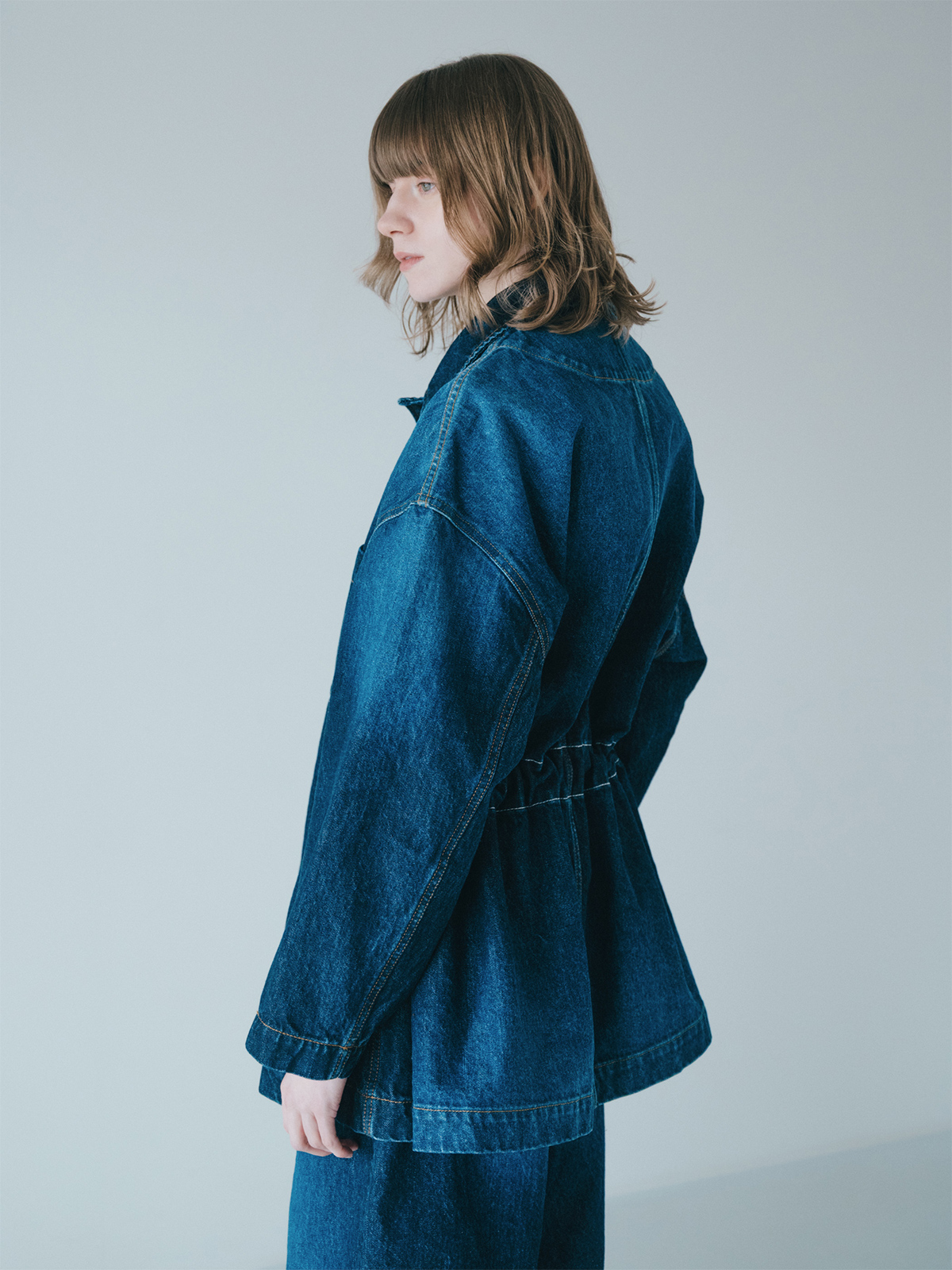 bigger bigger denim jacket 詳細画像 indigo 2
