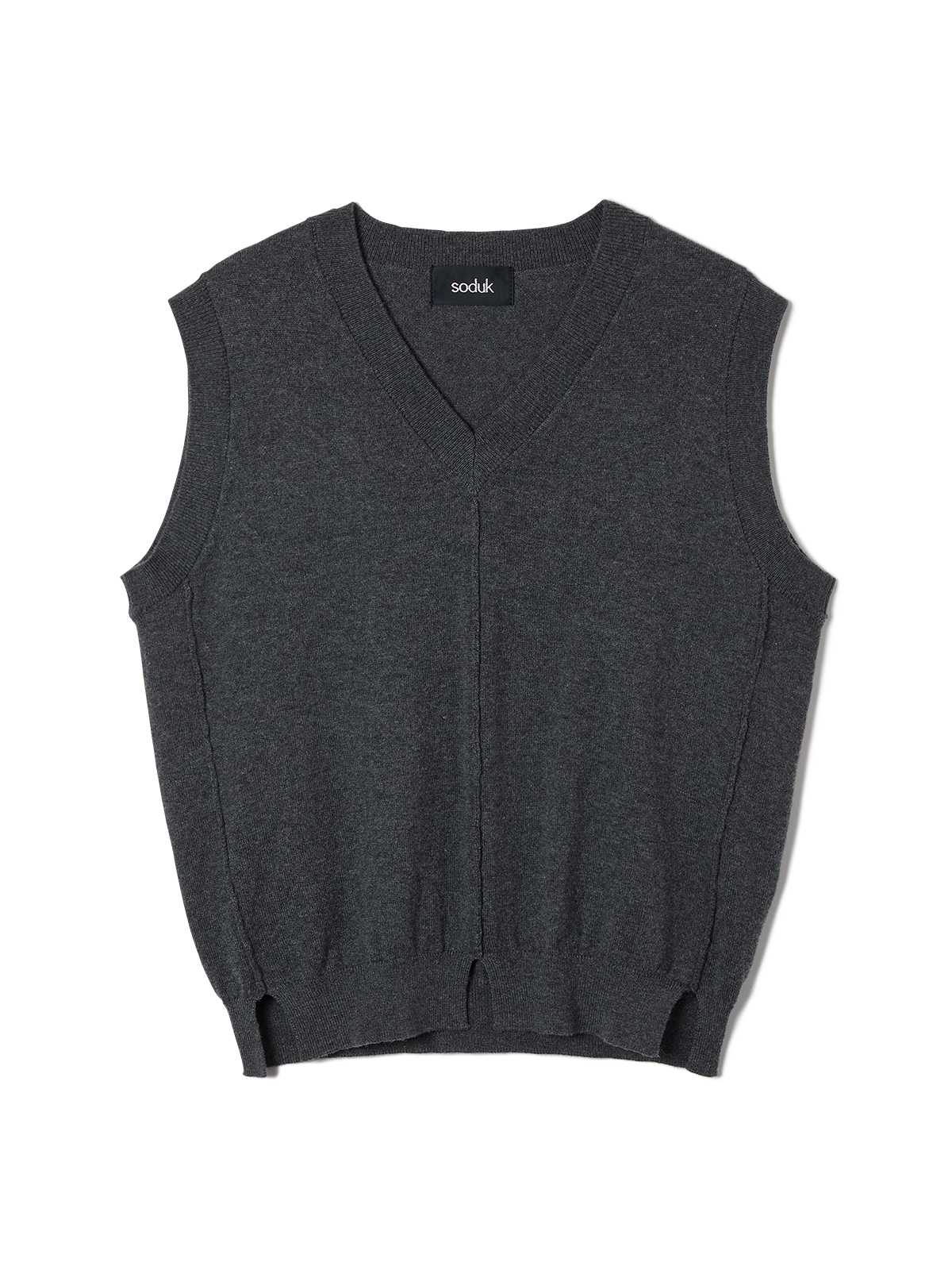 notch notch vest 詳細画像 gray 1