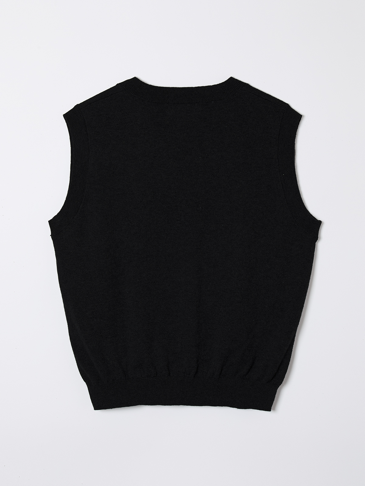 notch notch vest 詳細画像 black 2