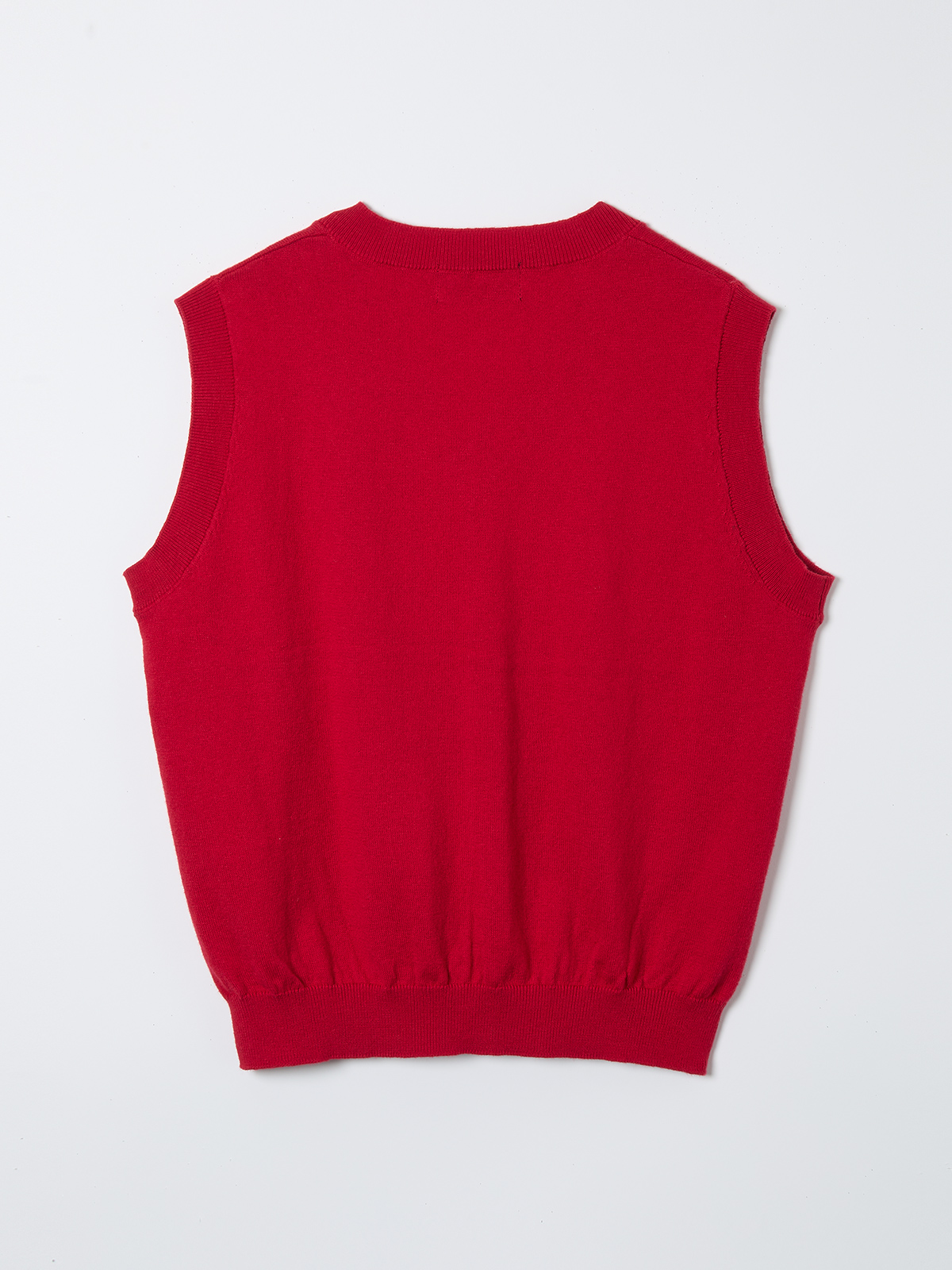 notch notch vest 詳細画像 red 2