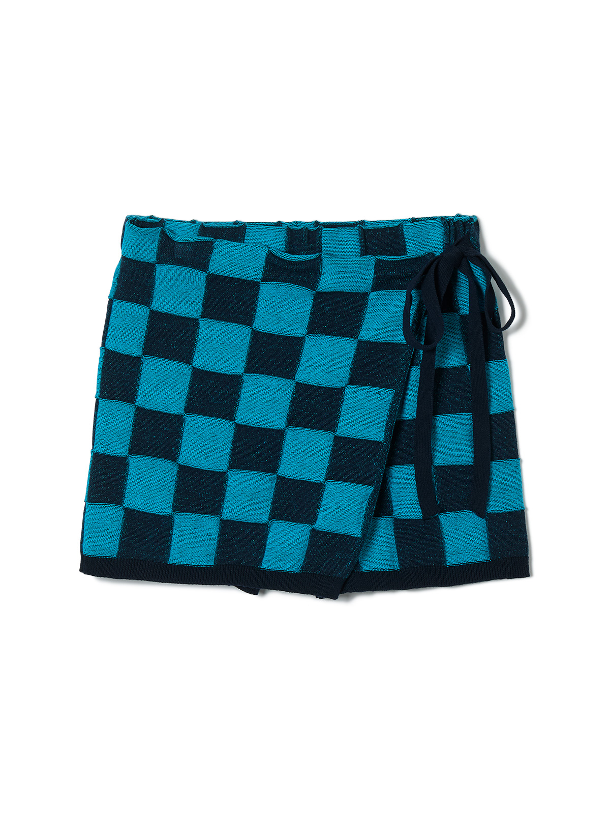 wrapping knit shorts 詳細画像 navy 1