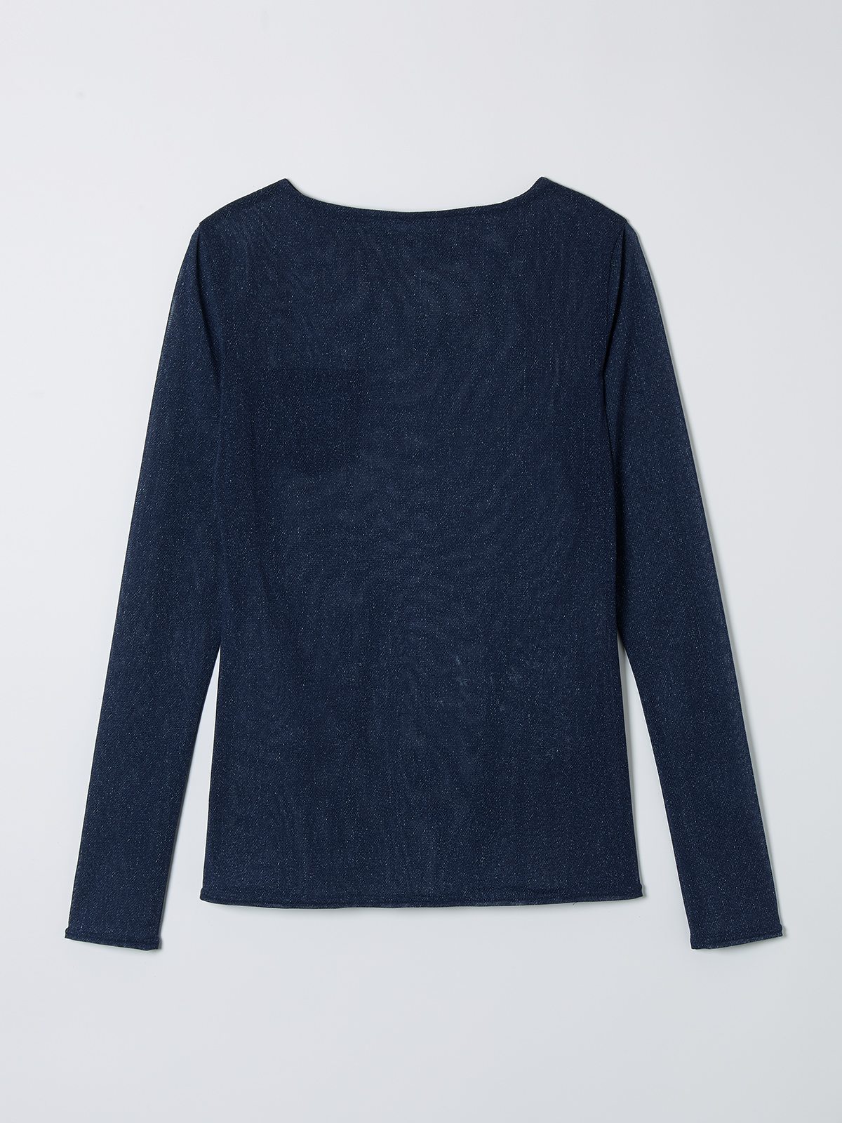 denim pocket mesh t-shirt 詳細画像 indigo 2