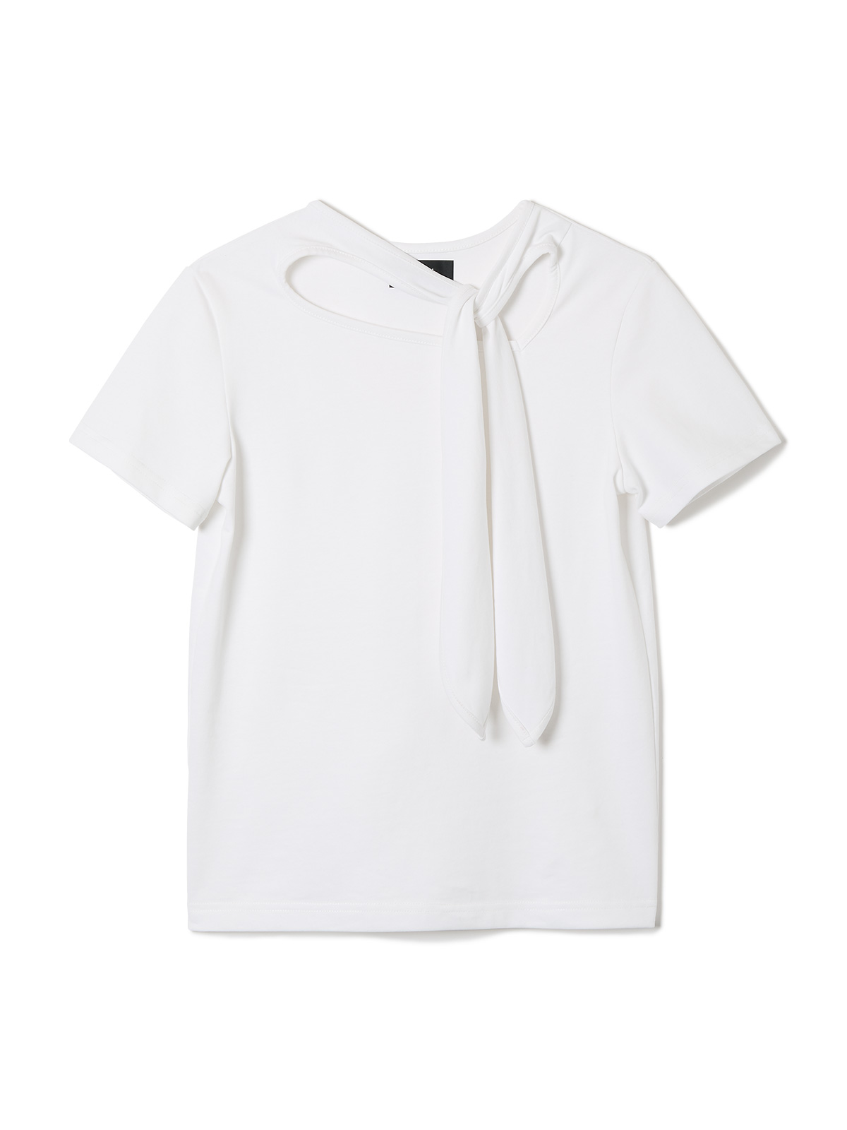 ribbon t-shirt 詳細画像 white 1