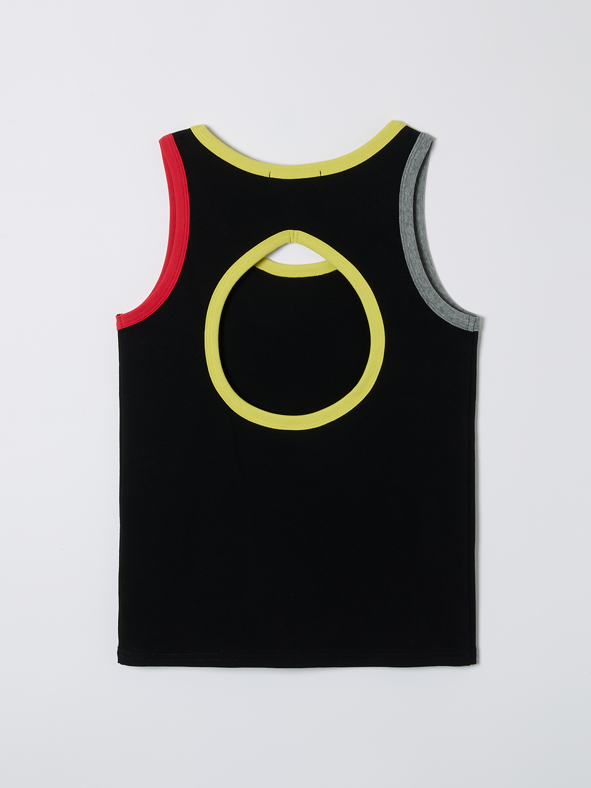 circle tank top 詳細画像 black 2