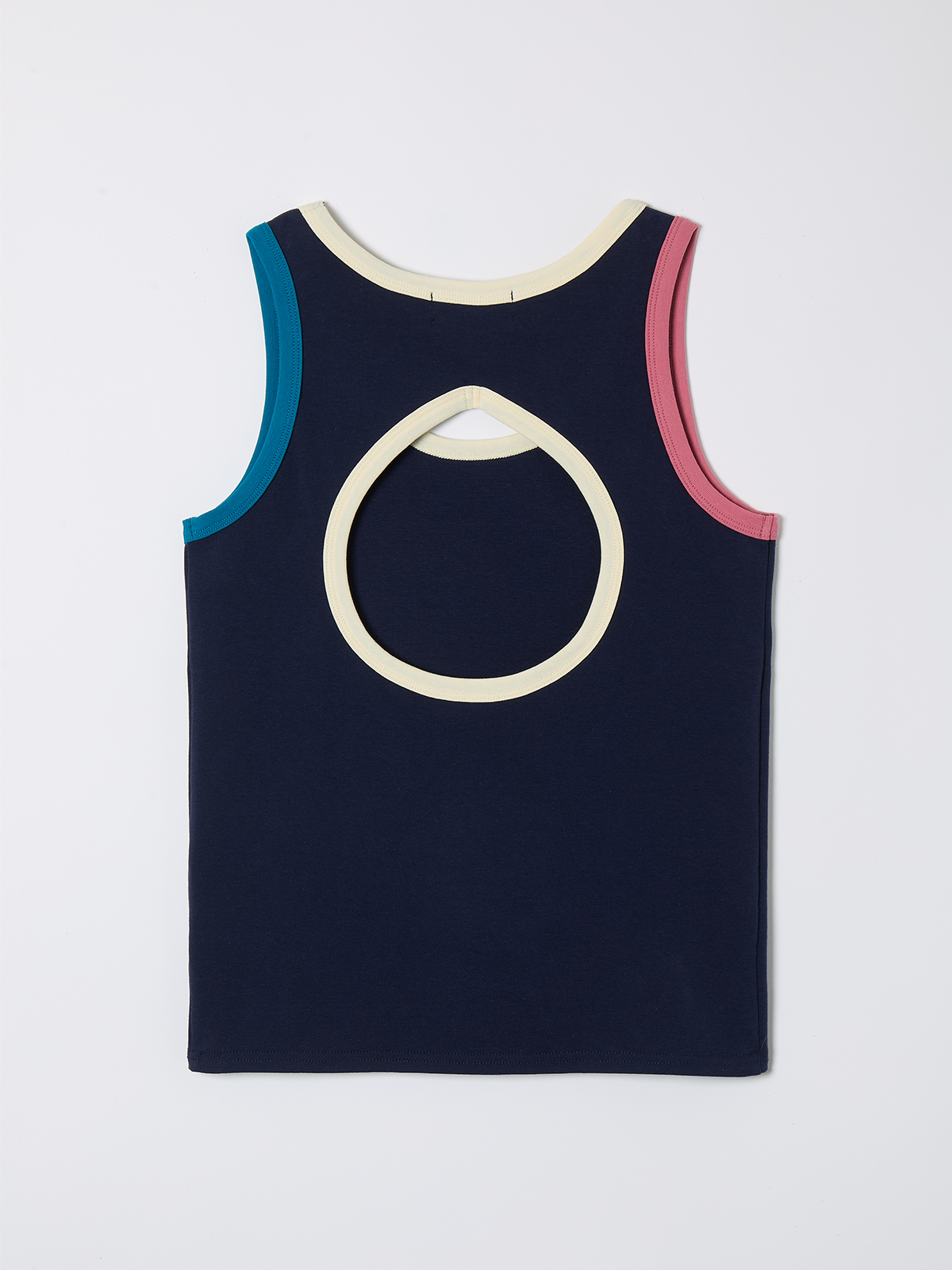 circle tank top 詳細画像 navy 2