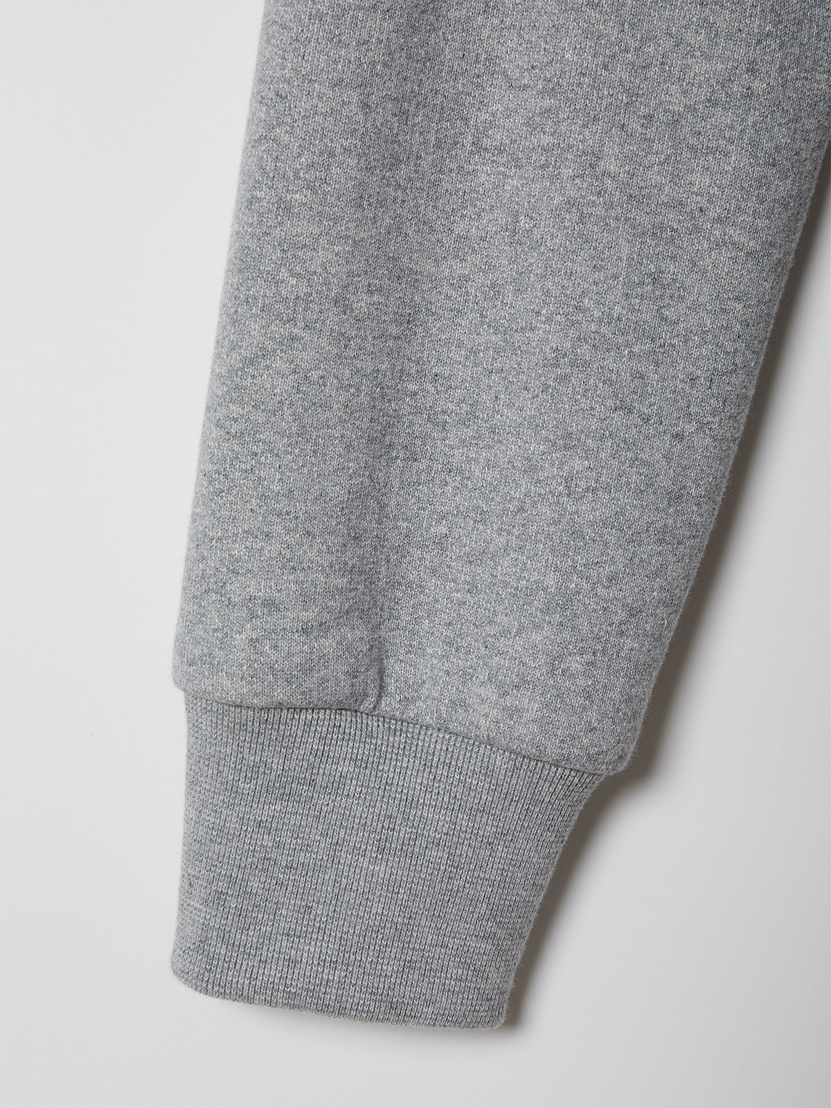 ribbon zip hoodie 詳細画像 gray 4