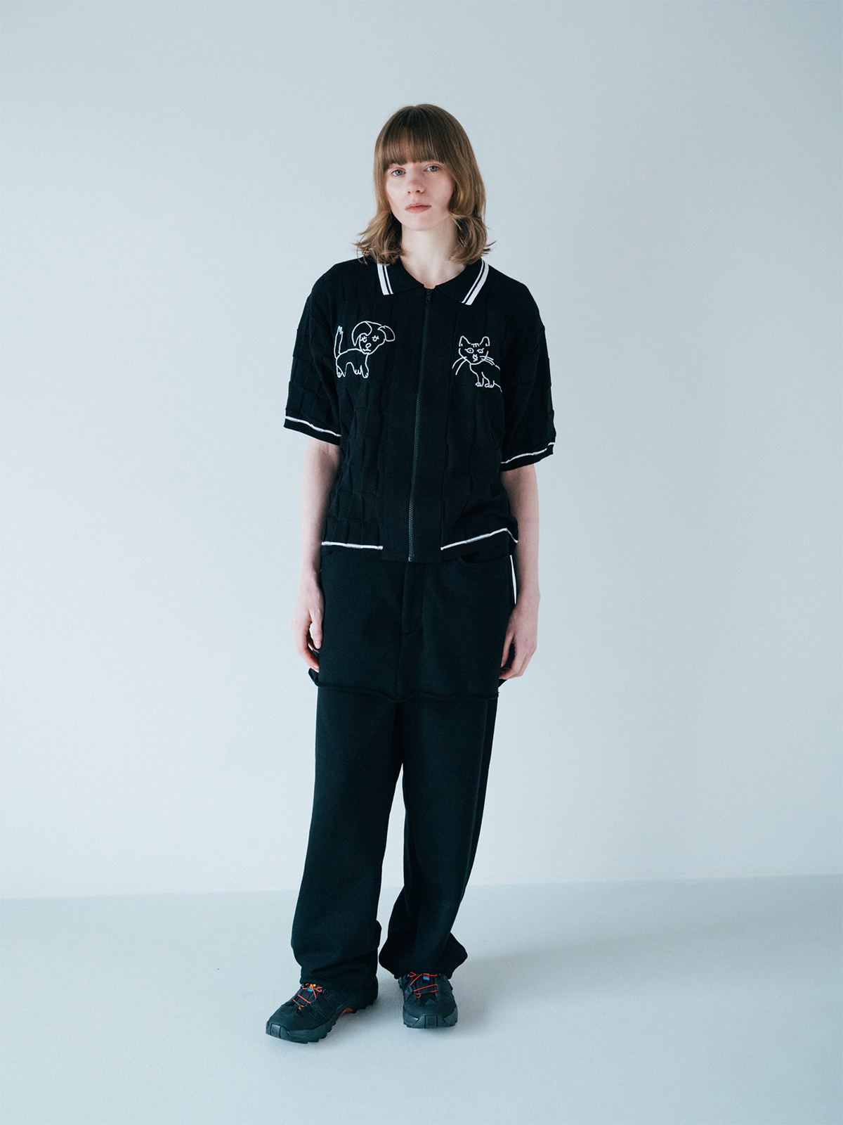 trousers' skirt 詳細画像 black 1