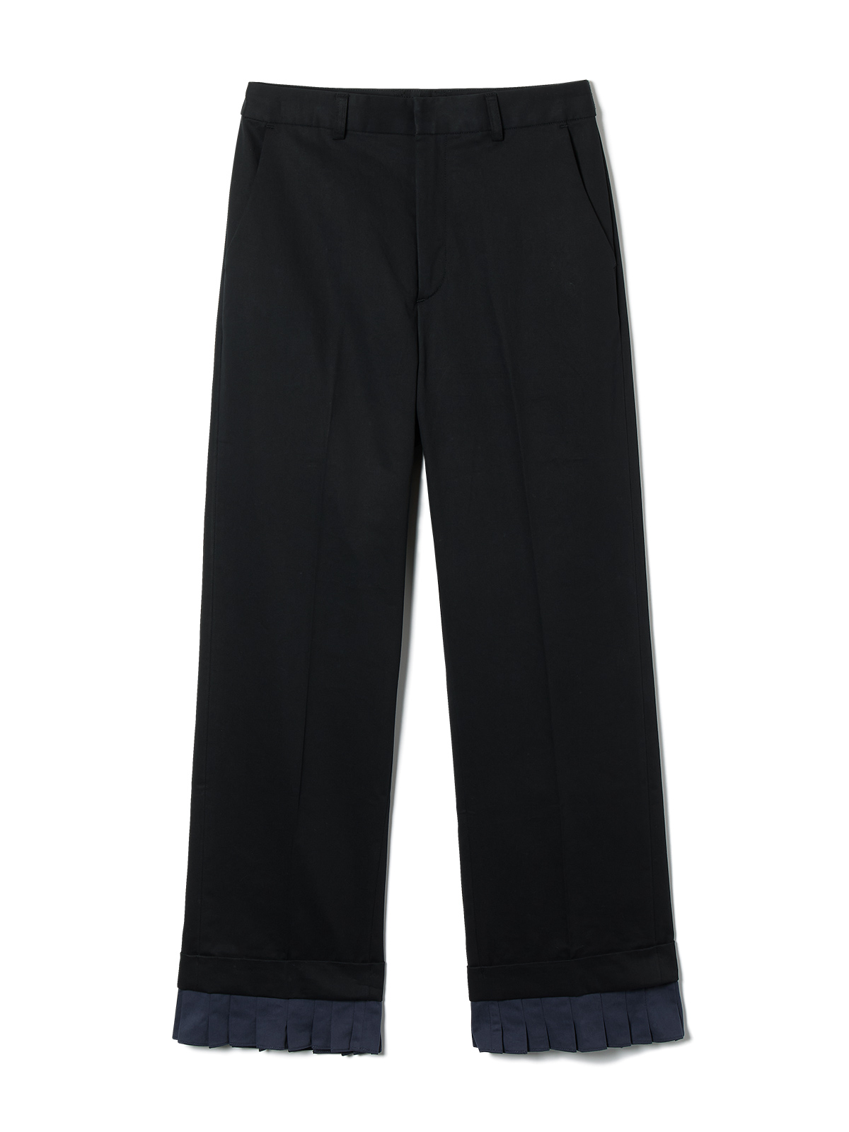 ruffle trousers 詳細画像 black 1